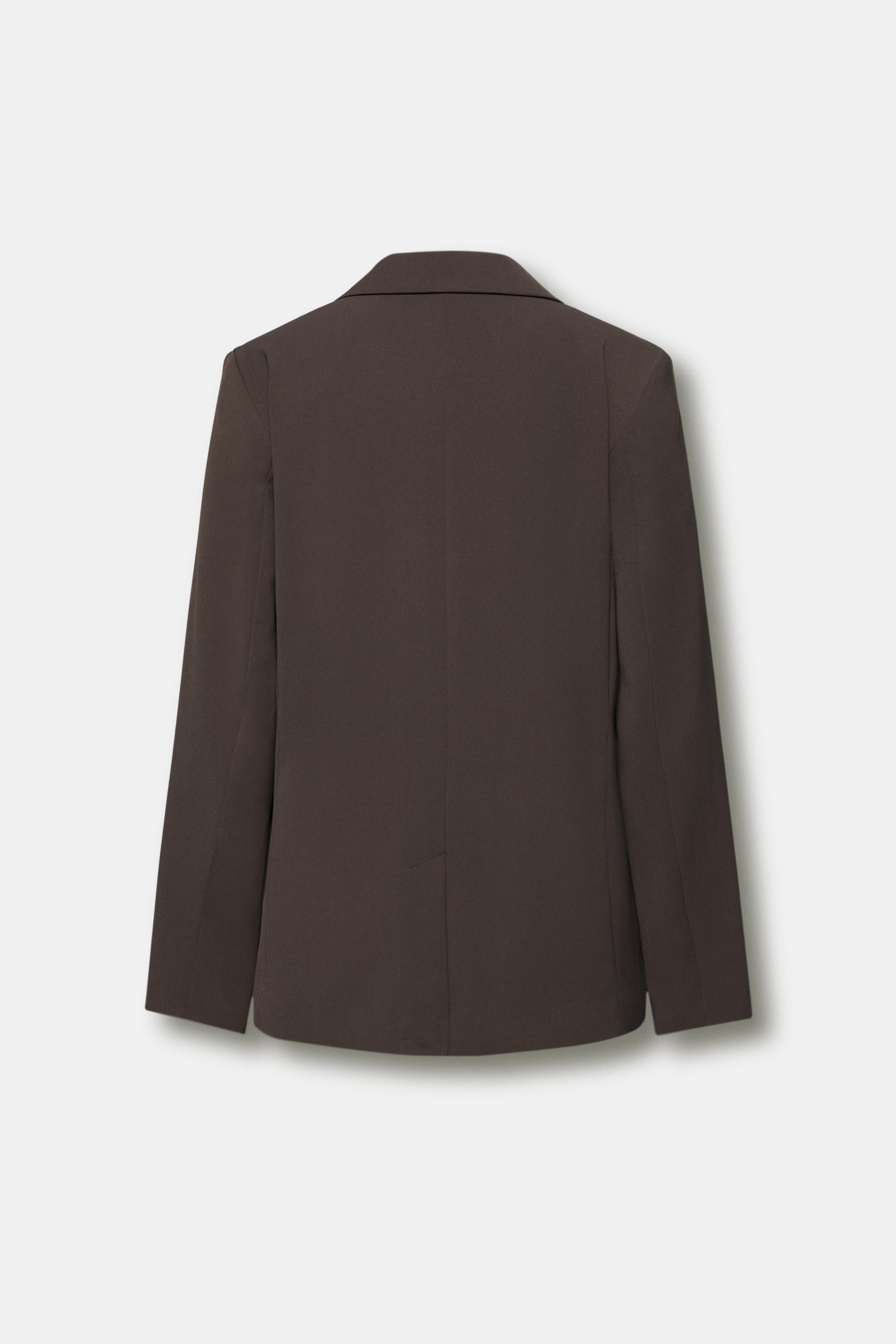 Basic blazer — Brown