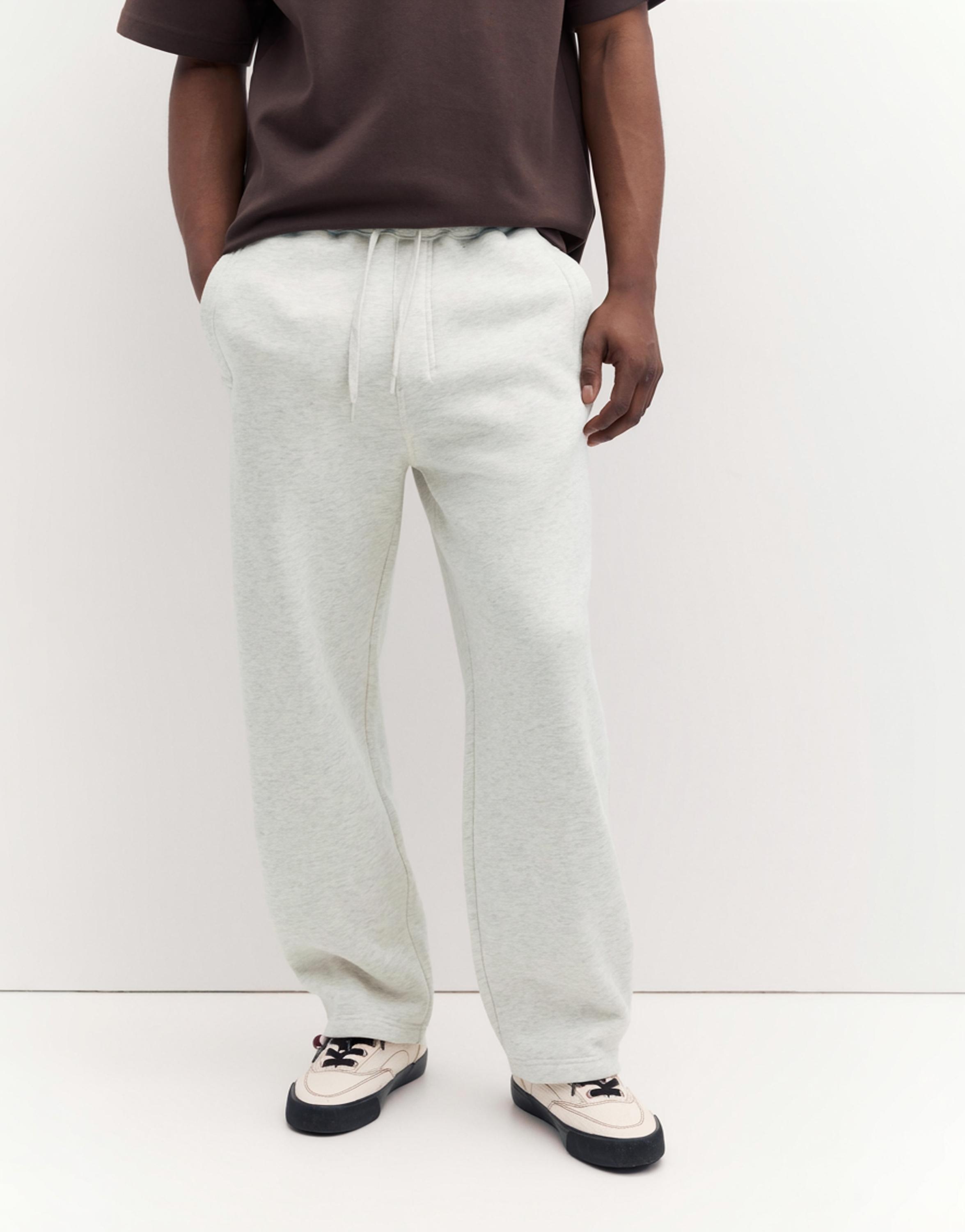 Basic baggy tracksuit bottoms — Ice