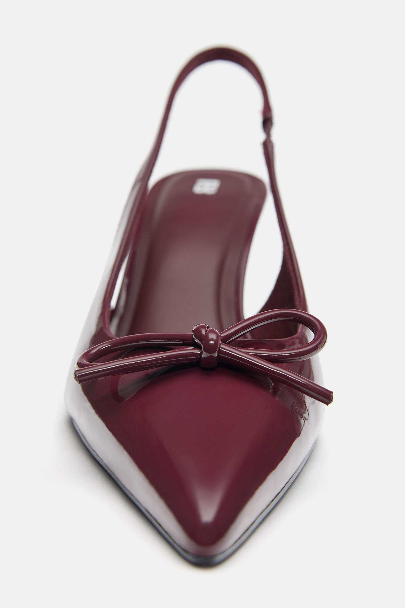 Fiyonk detaylı rugan topuklu ayakkabı - Görsel 51