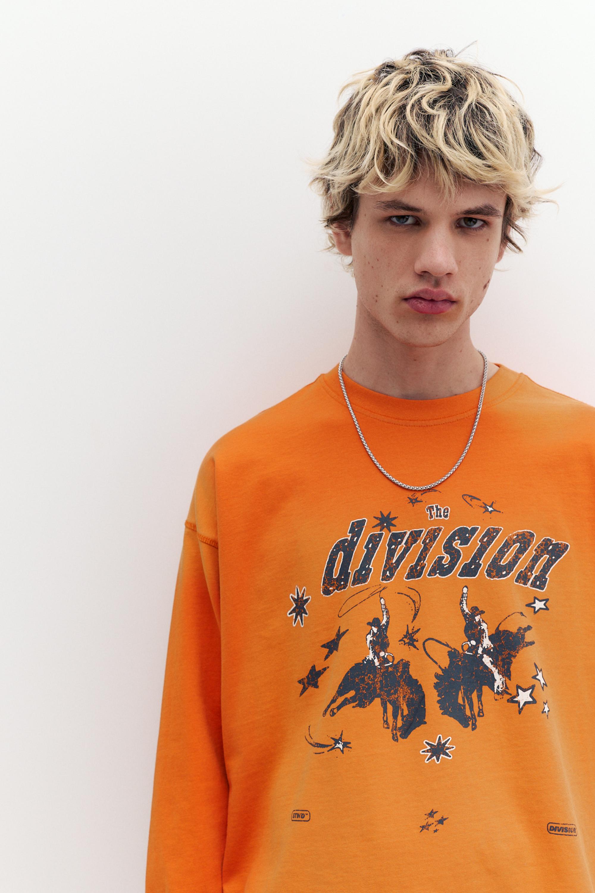 Uzun kollu STWD tişört - Görsel 18