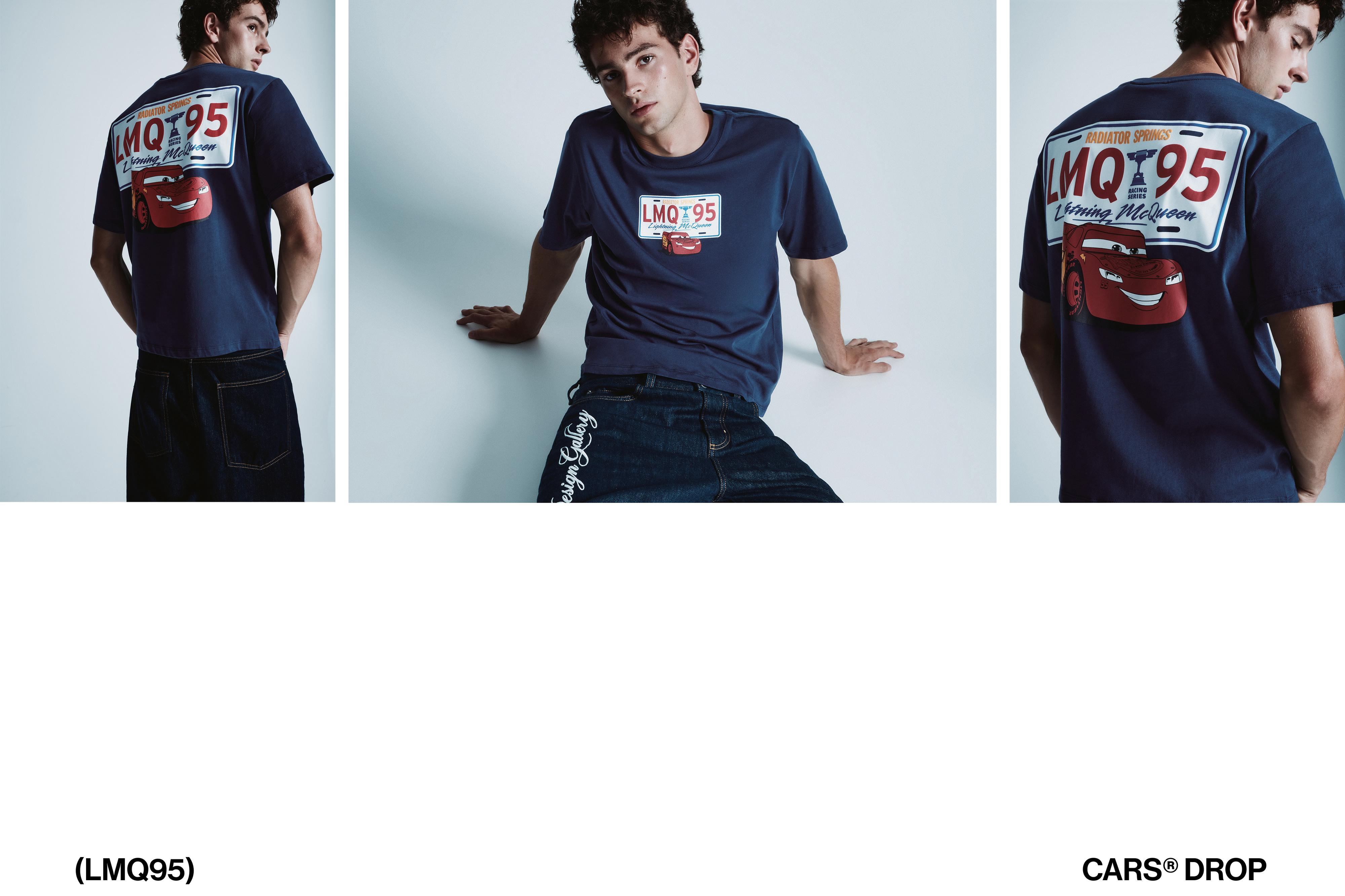Blue Cars T-shirt — Navy