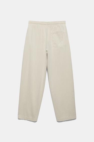 Baggy jogger pants — Off white 8