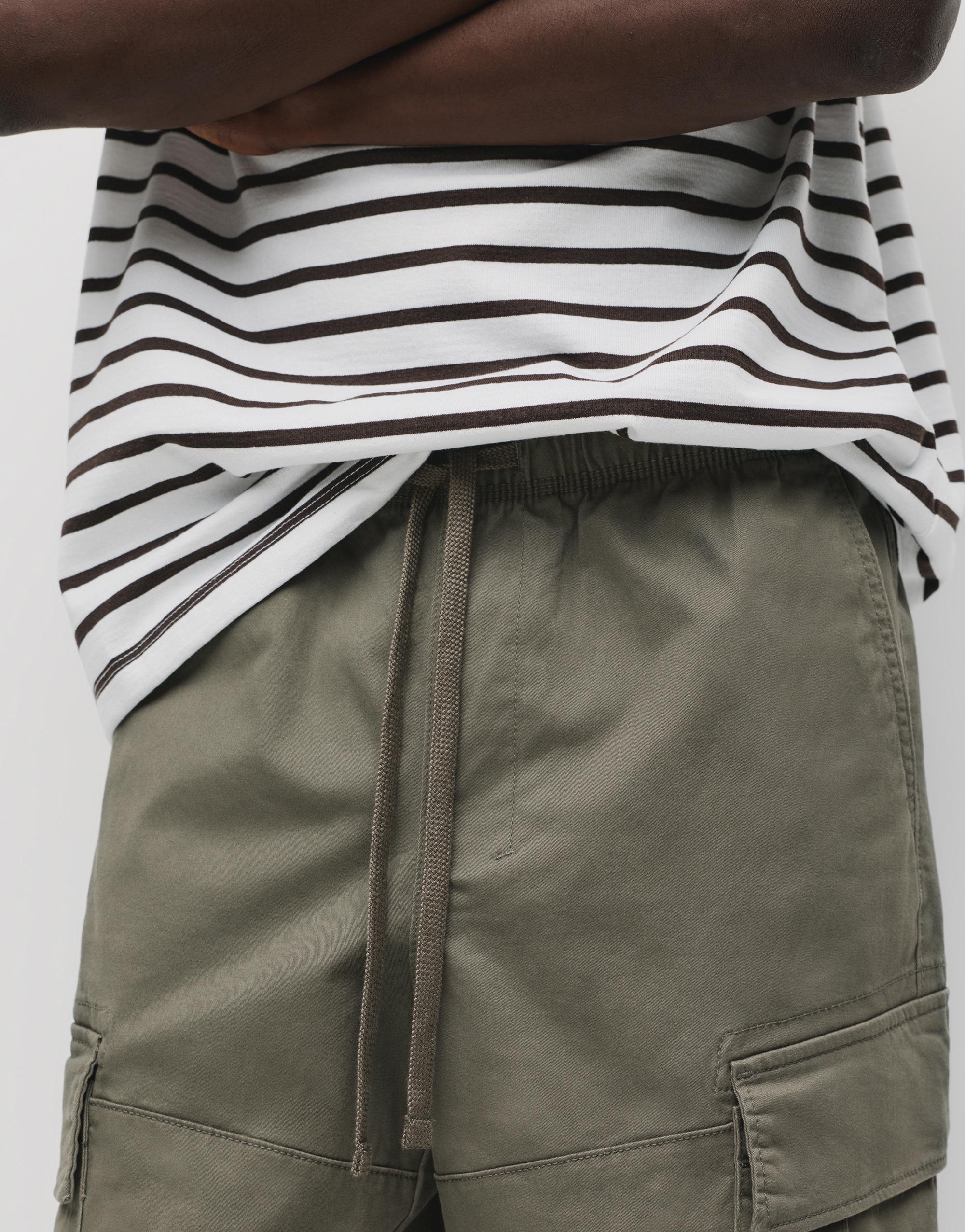 Cargo jogger trousers — Khaki