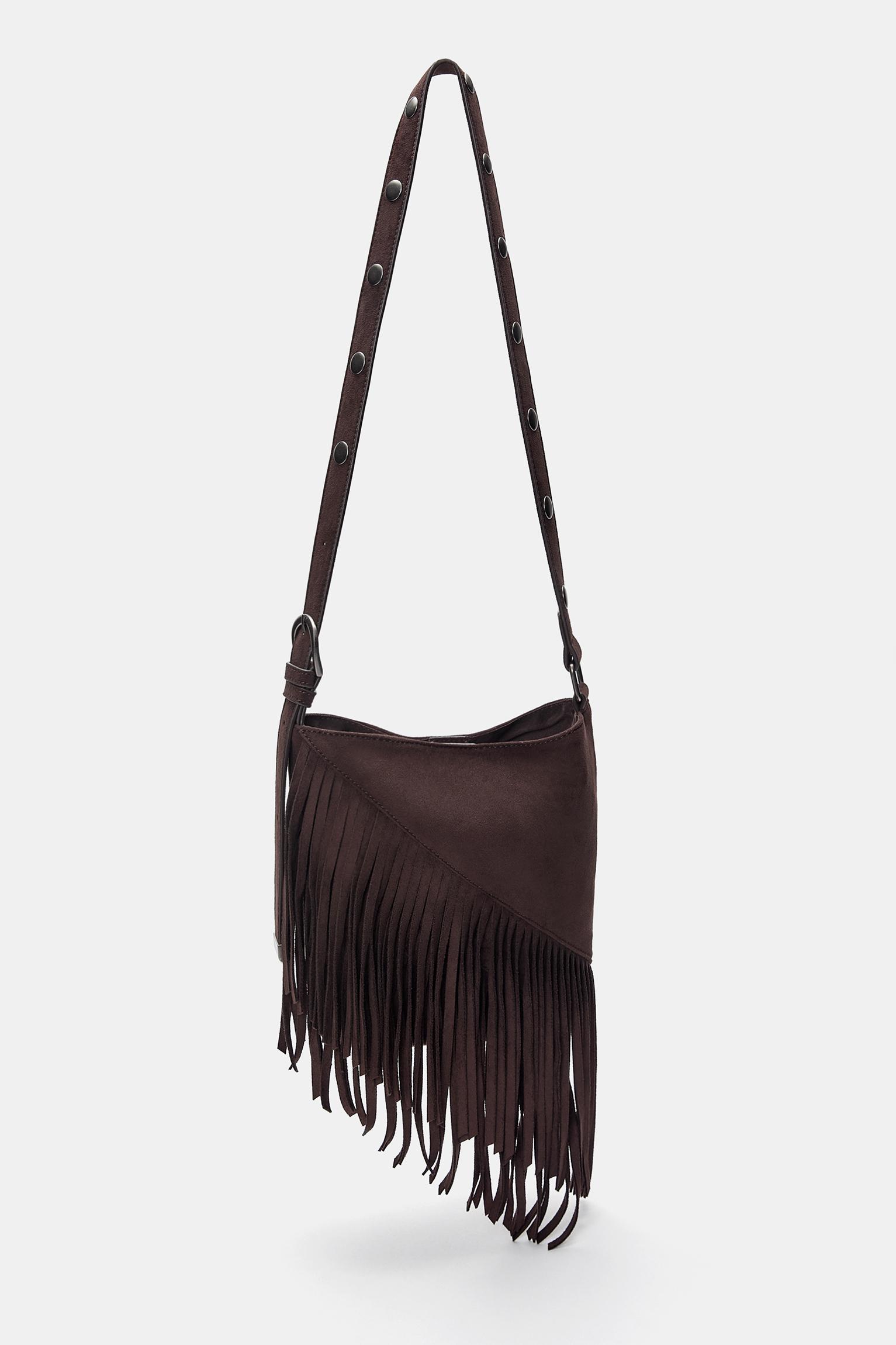 Umhängetasche Mit Fransen