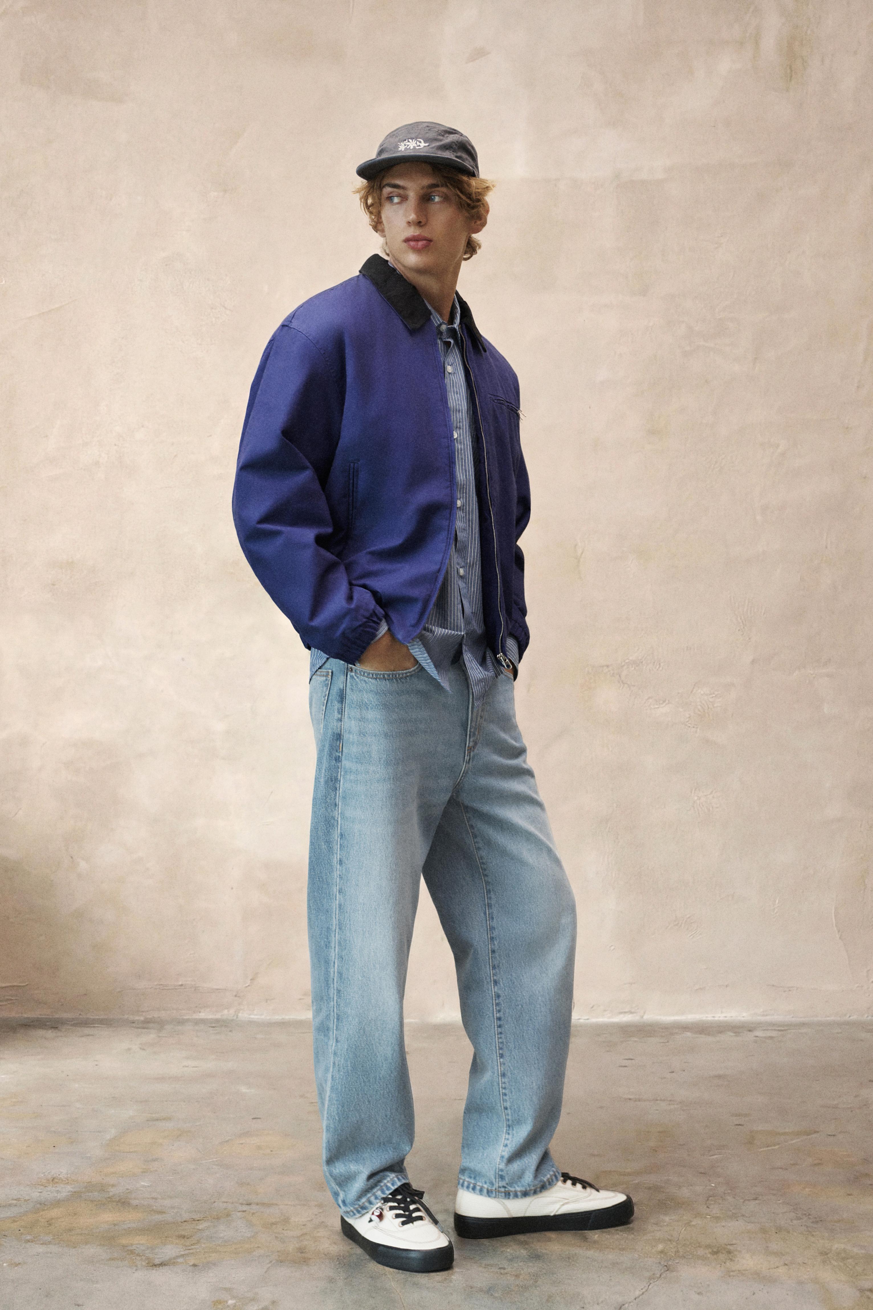 Casaco Com Gola A Contrastar