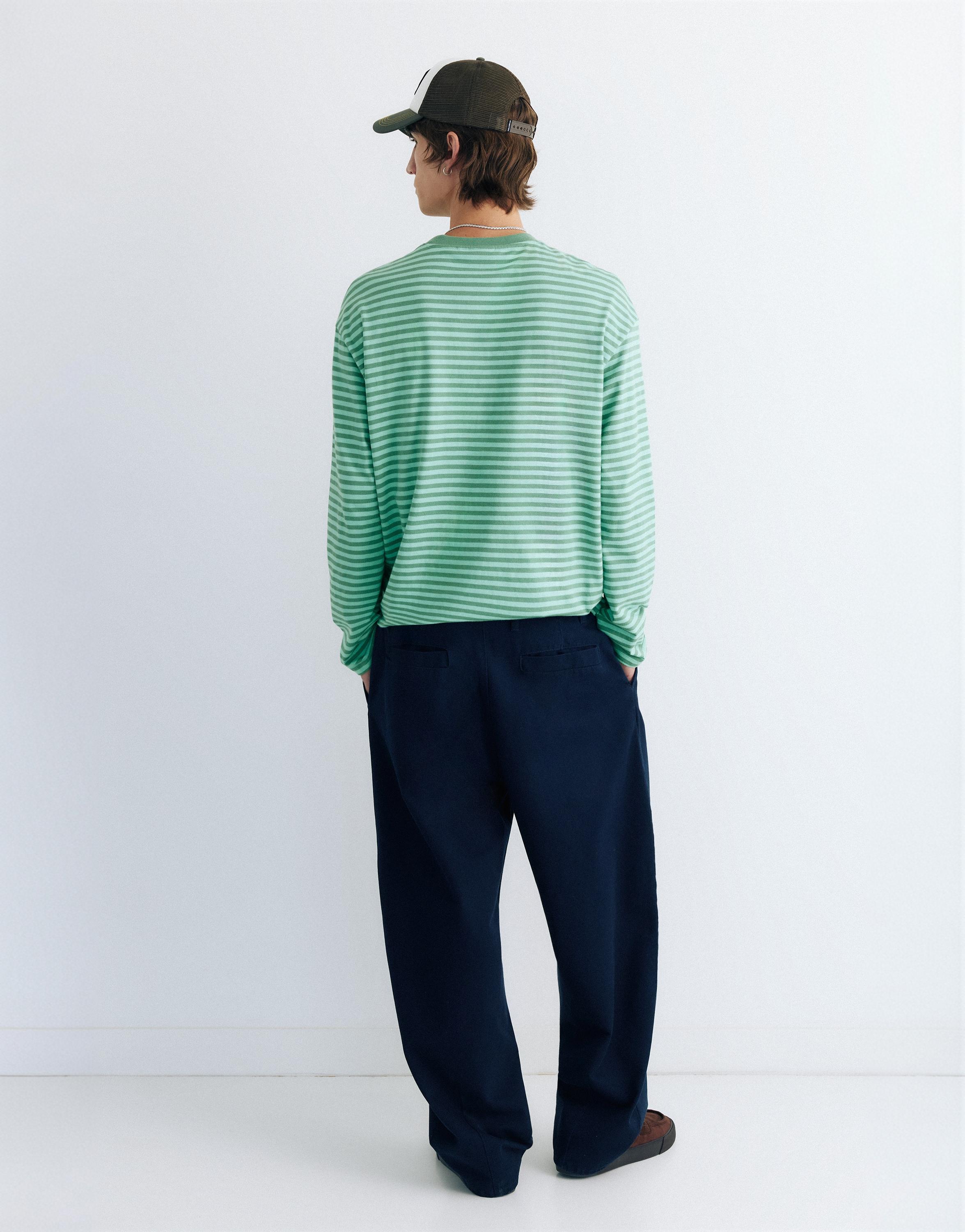 Striped STWD T-shirt — Green