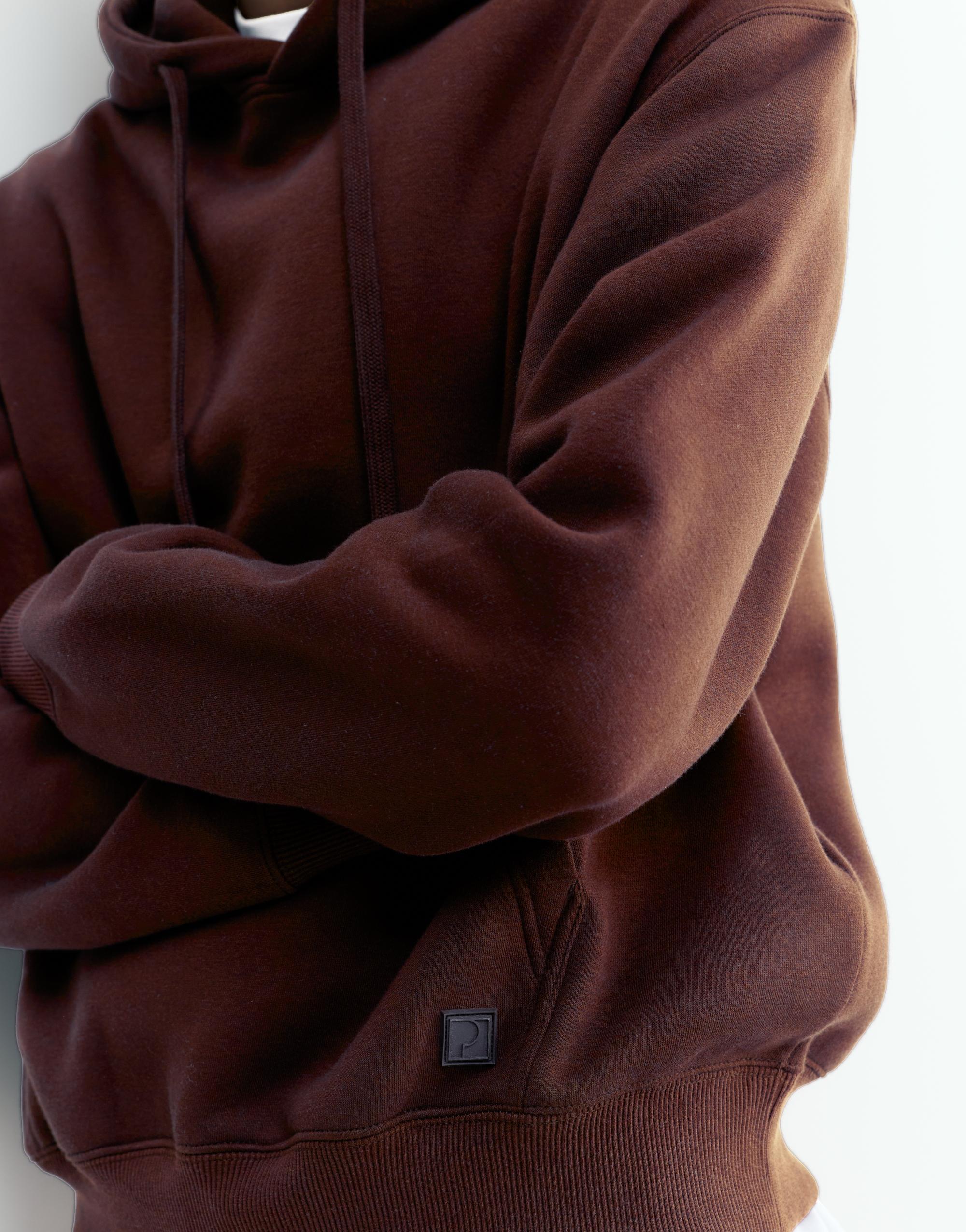 Basic hoodie — Chocolate
