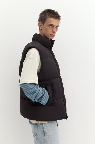 STWD quilted gilet — Black 5