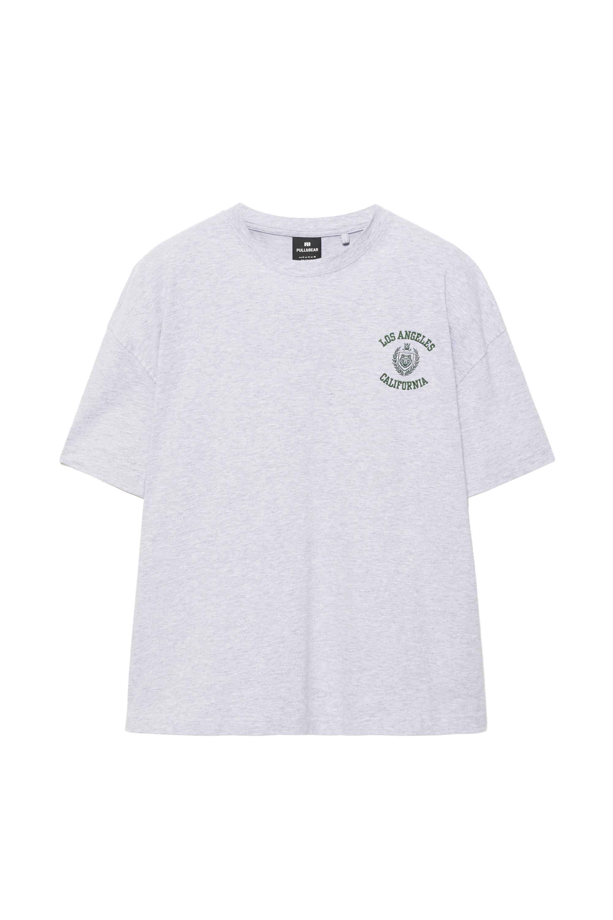 Los Angeles işlemeli t-shirt - Görsel 2