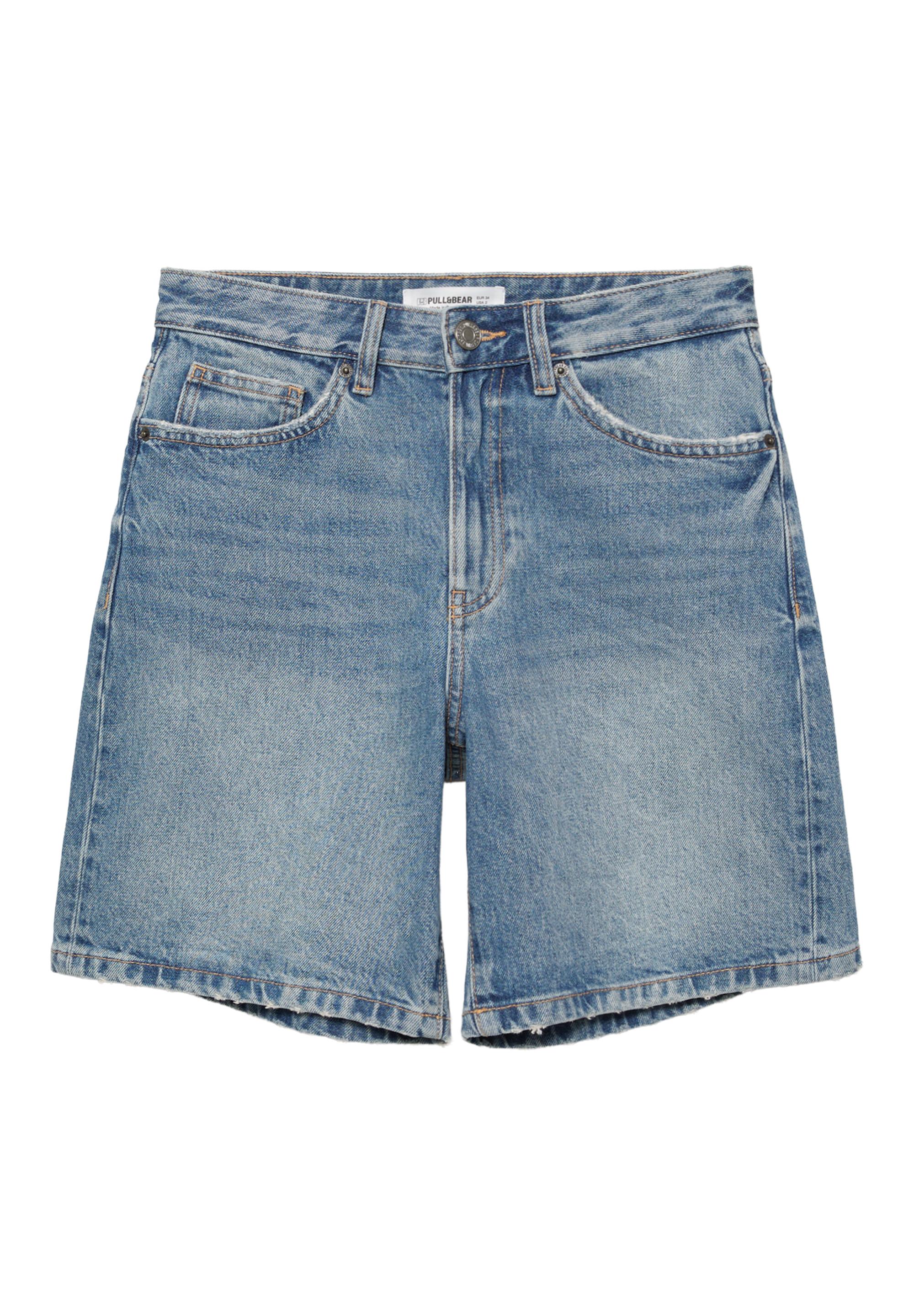 Denim bermuda - Görsel 26