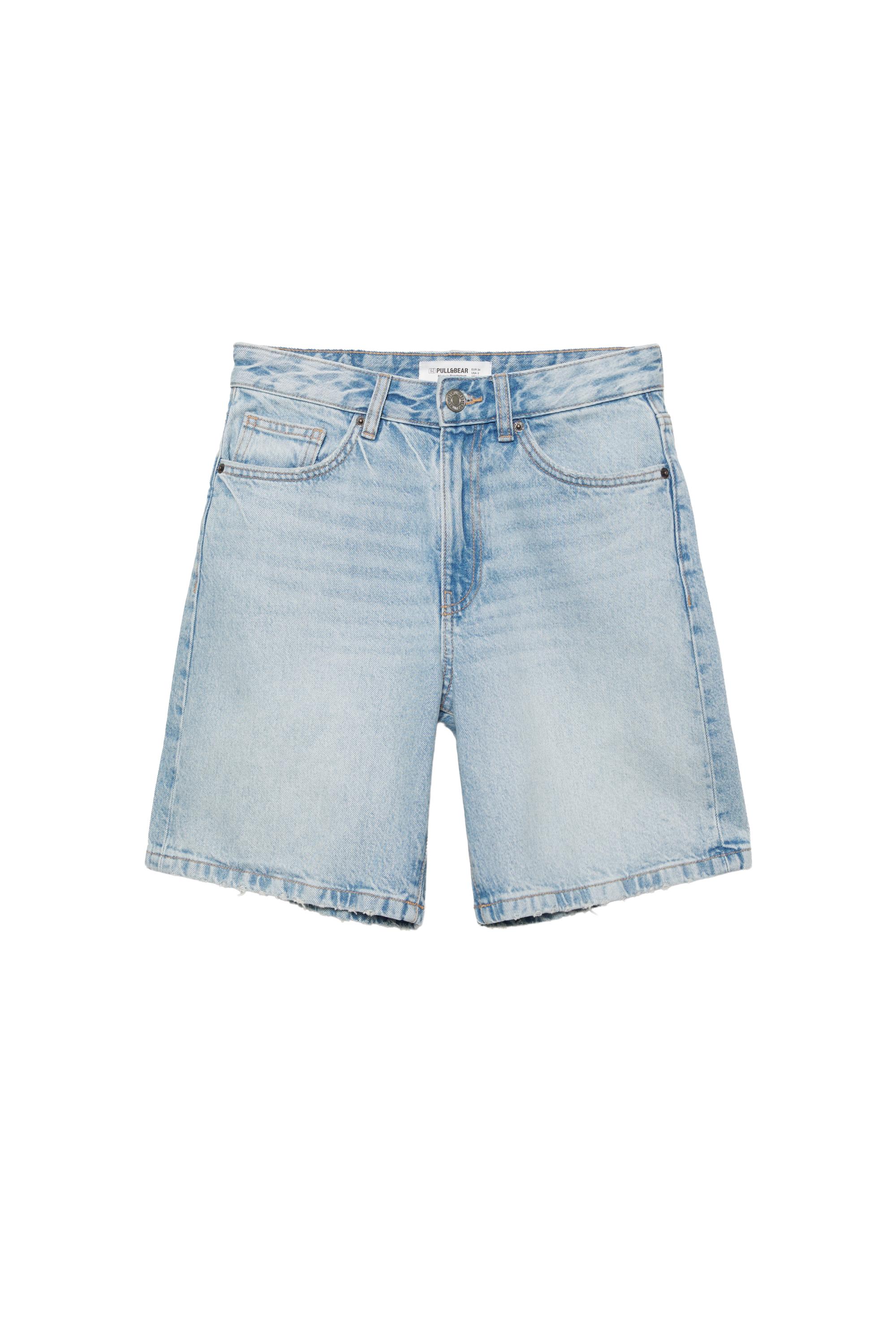 Denim bermuda - Görsel 2