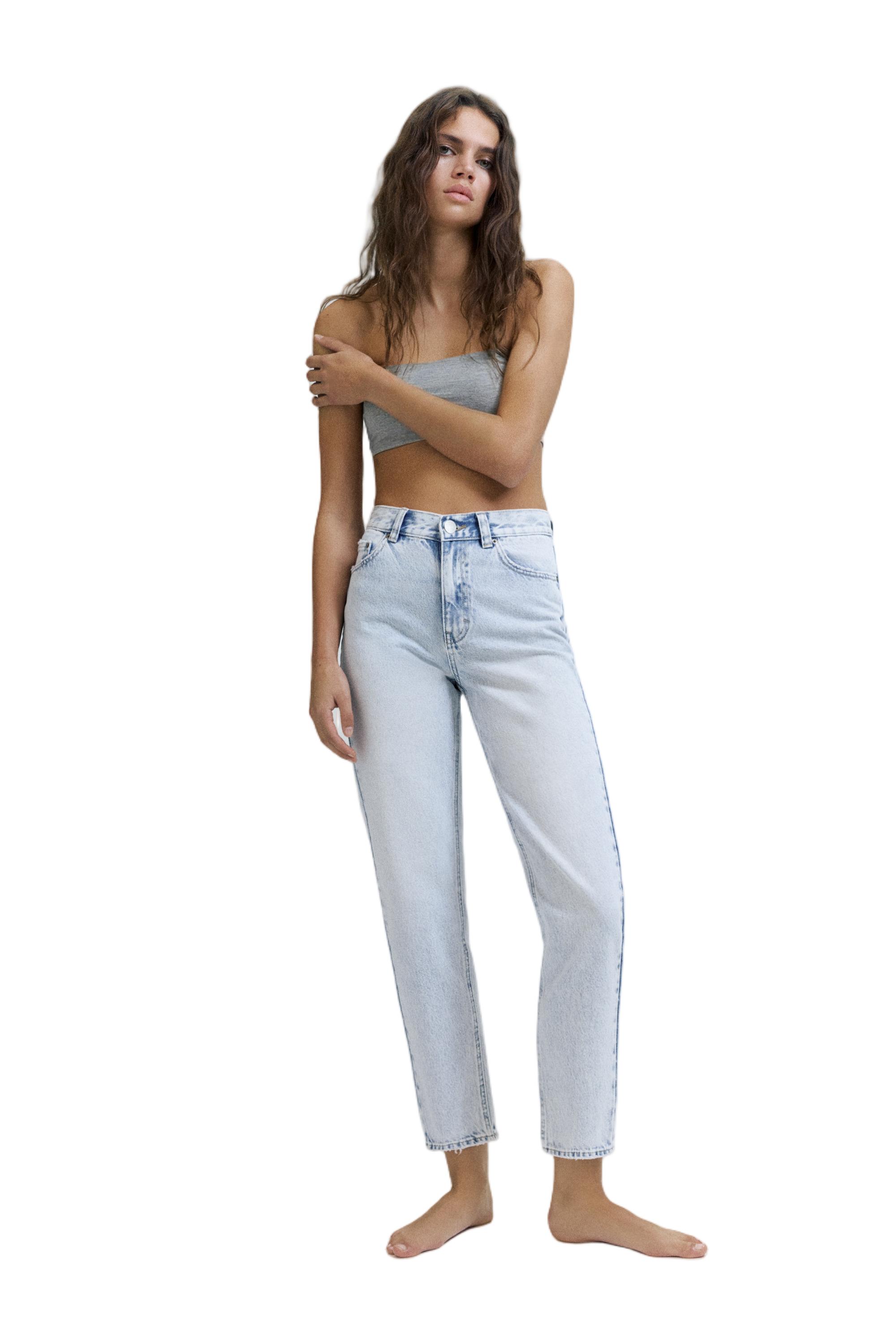 Mom fit yüksek bel jean - Görsel 231