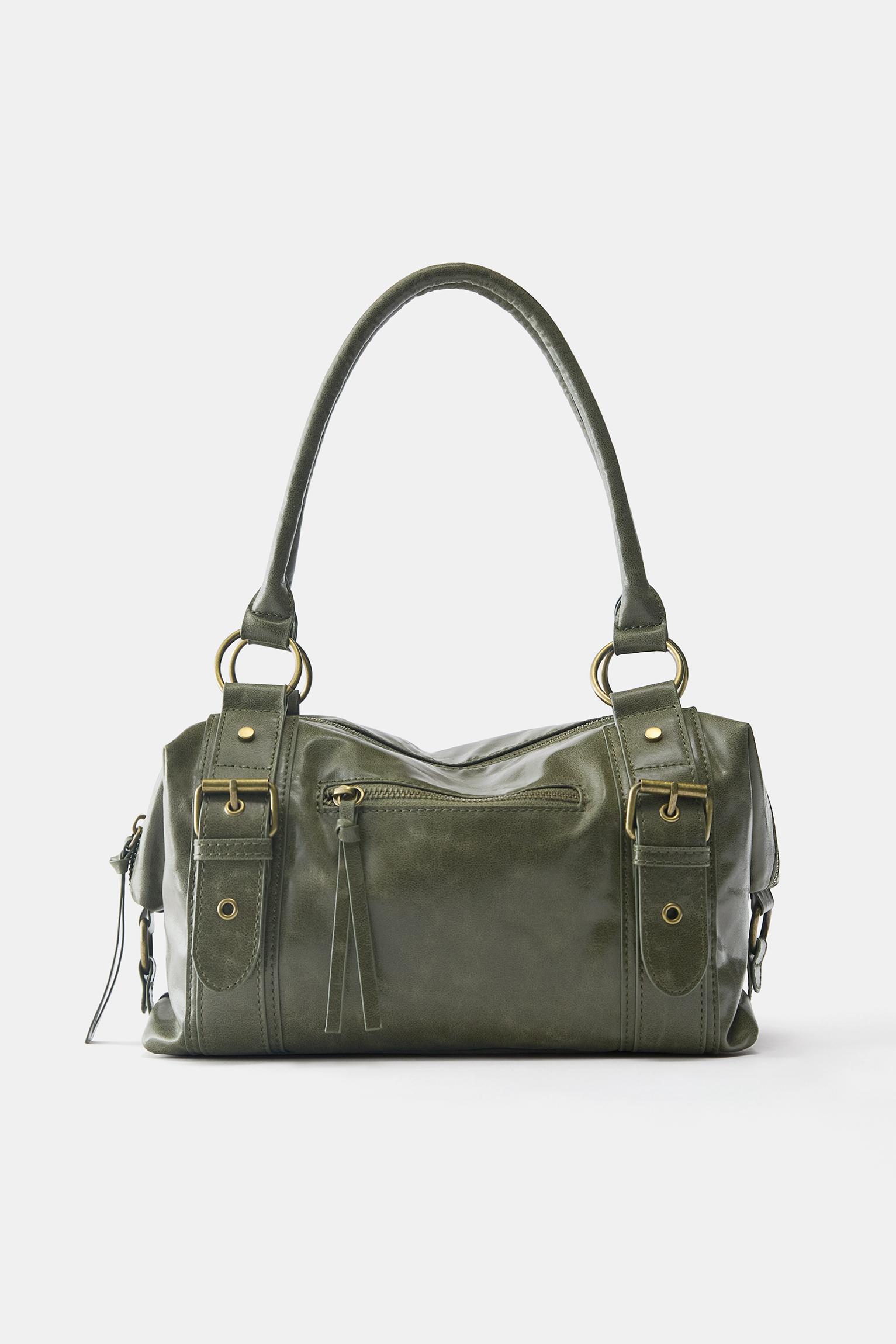 Tokalı omuz çantası - Görsel 8