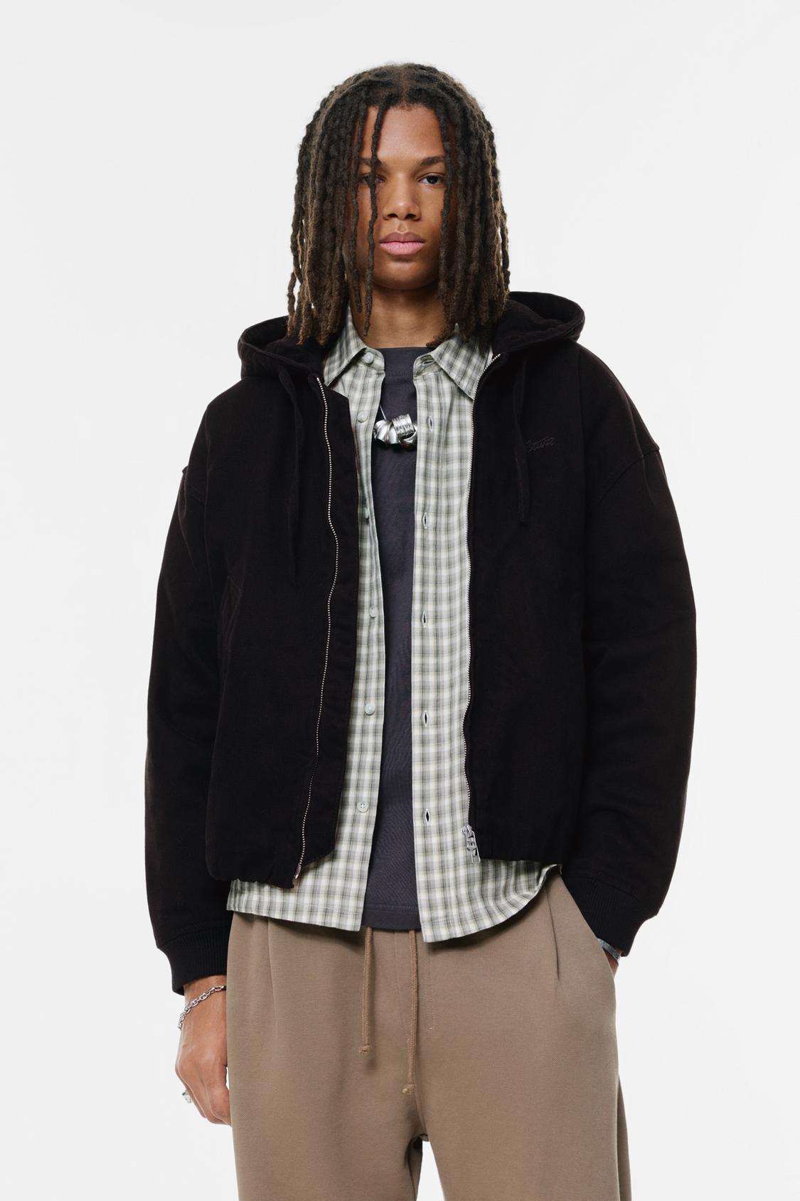 STWD hooded bomber jacket PULL&BEAR - Main Image