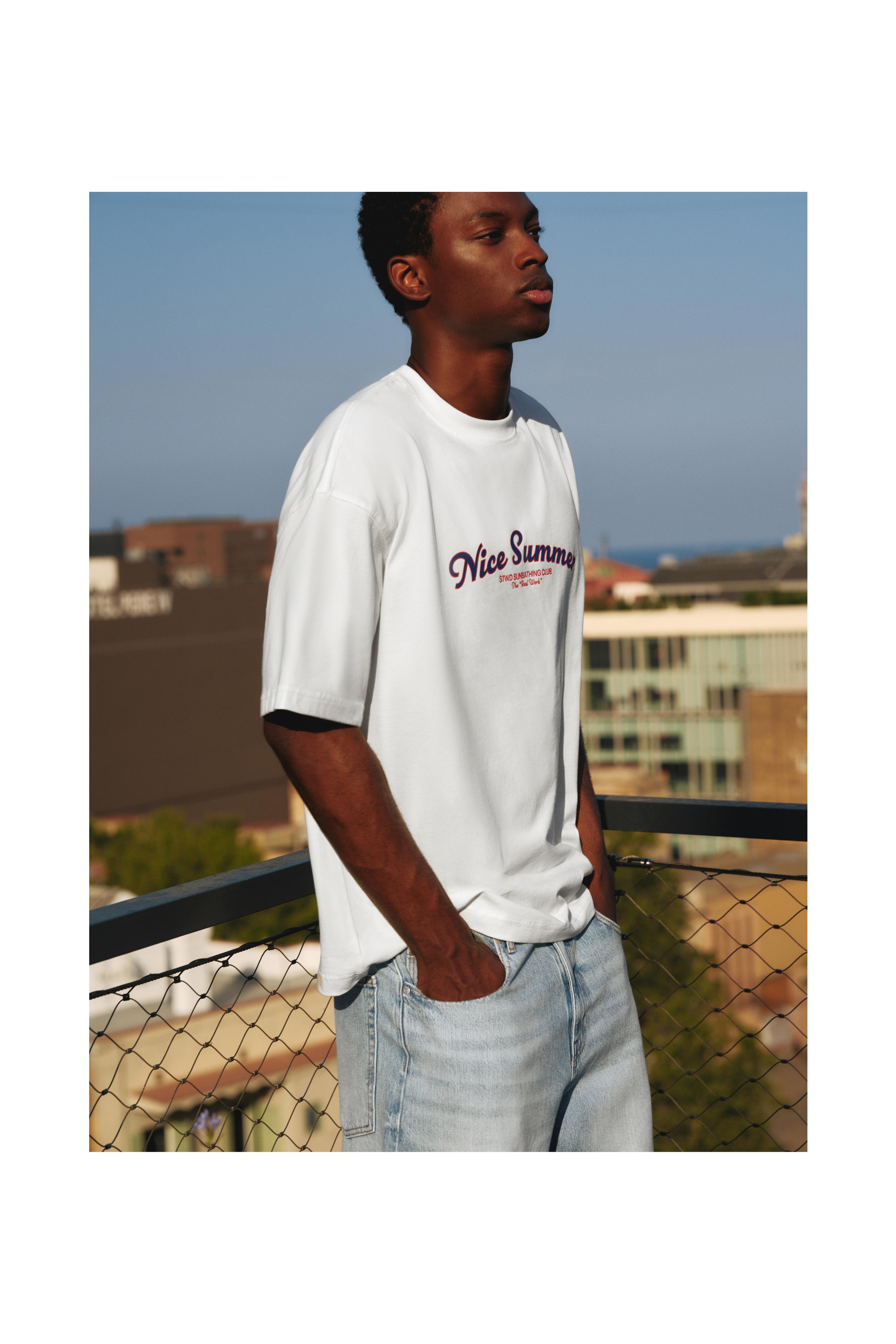 STWD Nice Summer T-shirt — Off white