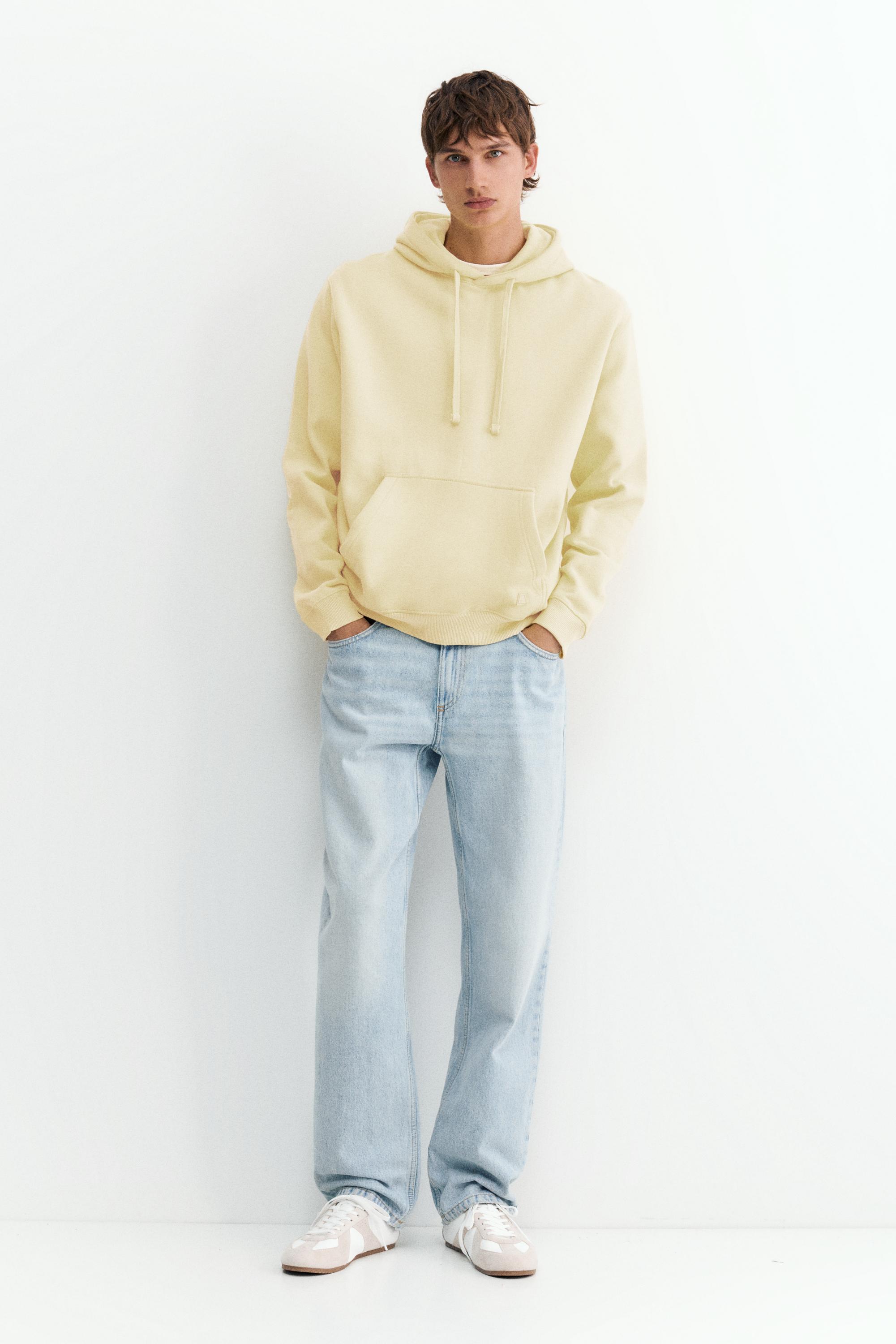 Basic hoodie — Yellow