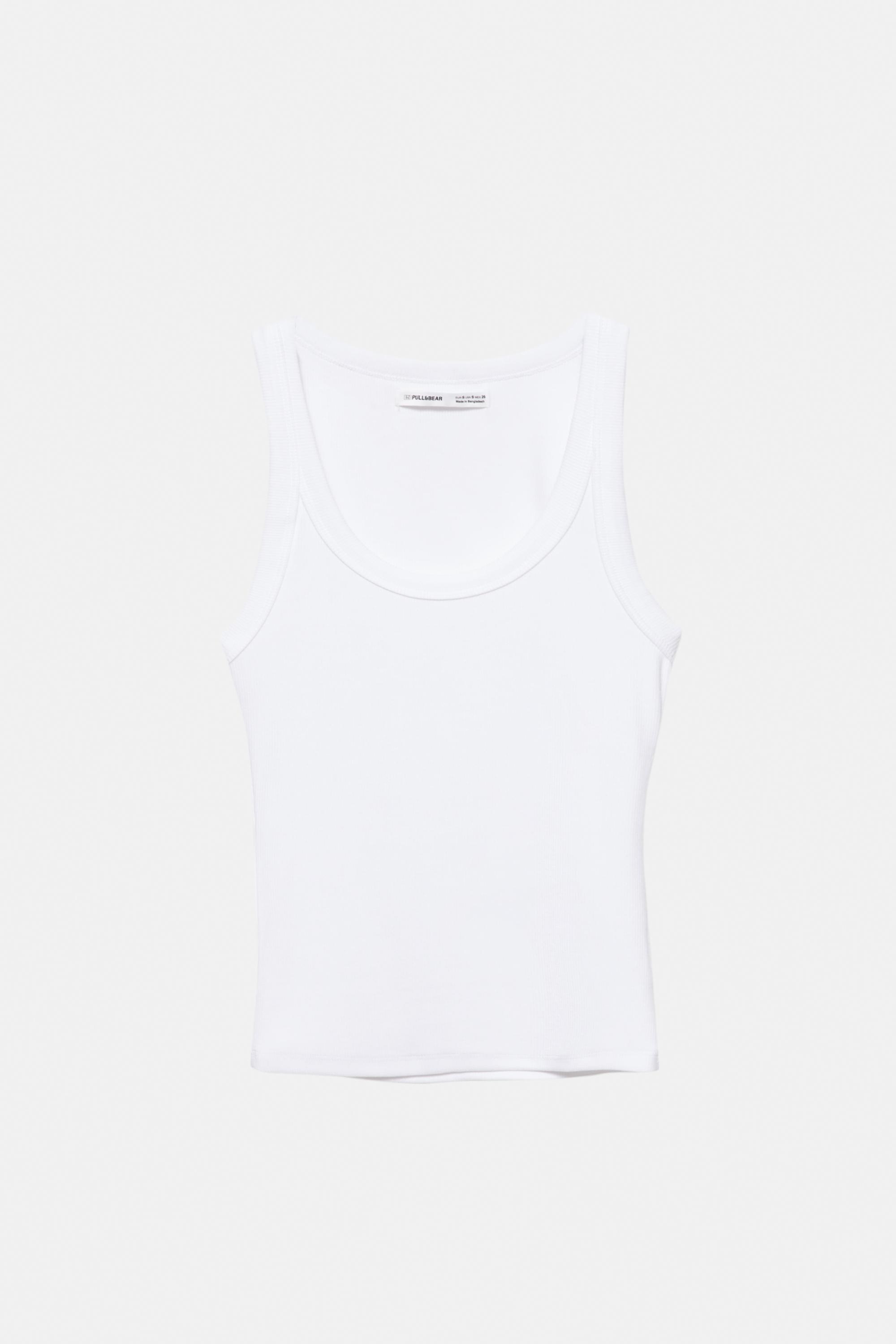 Basic tank top — White