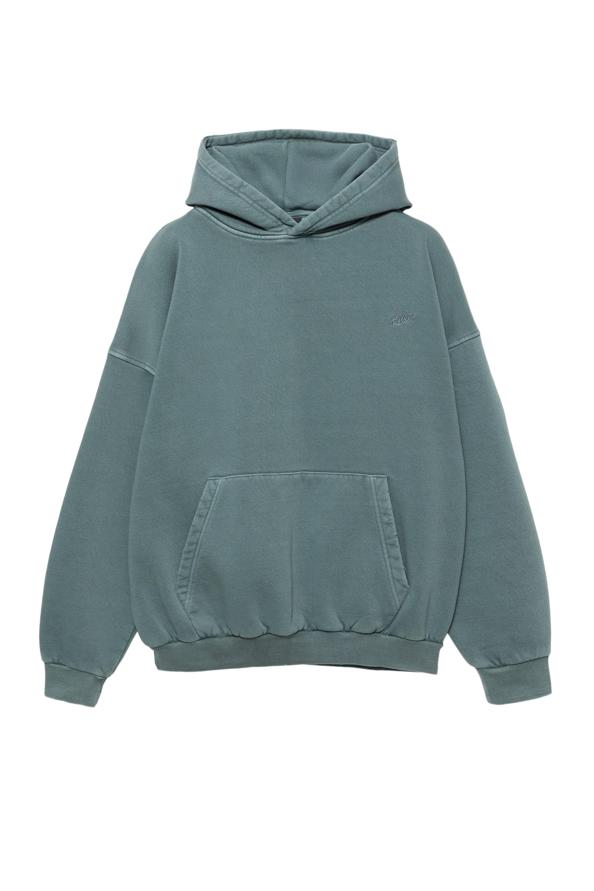 STWD Yıkanmış Kapüşonlu Sweatshirt - Görsel 51