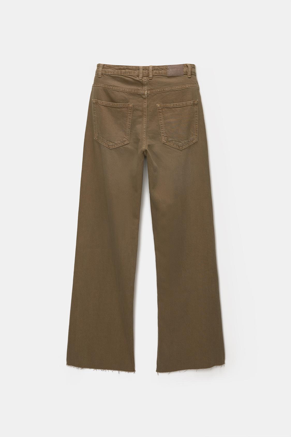 Mid-rise flared jeans - pull&bear