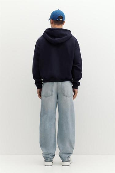 Zip-up hoodie — Navy 2