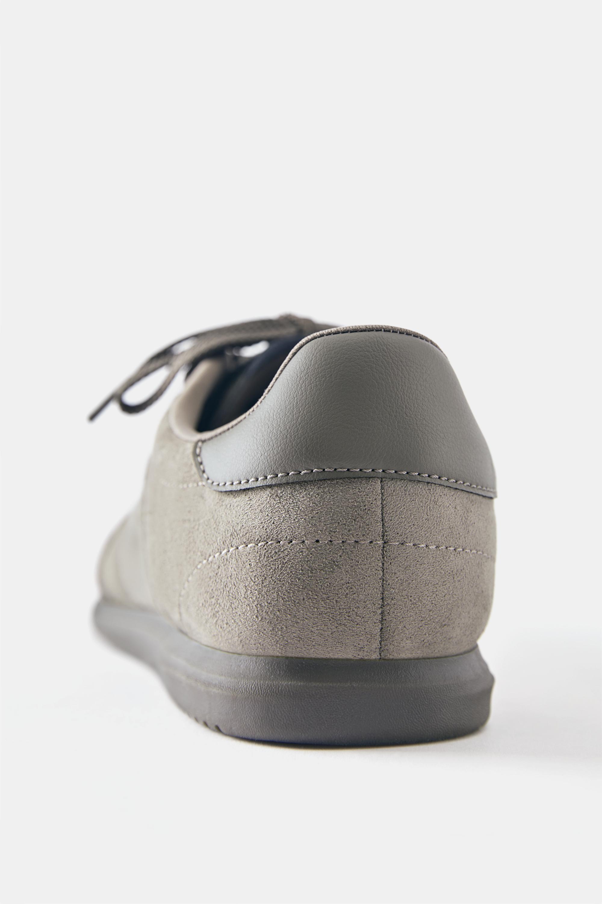 Slim trainers — Taupe