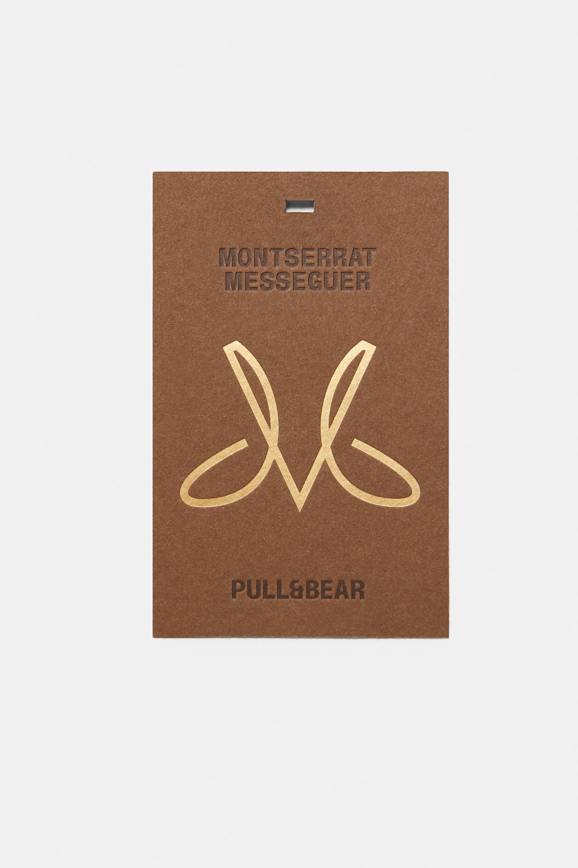 Montserrat Messeguer hoodie with zipper — Sand