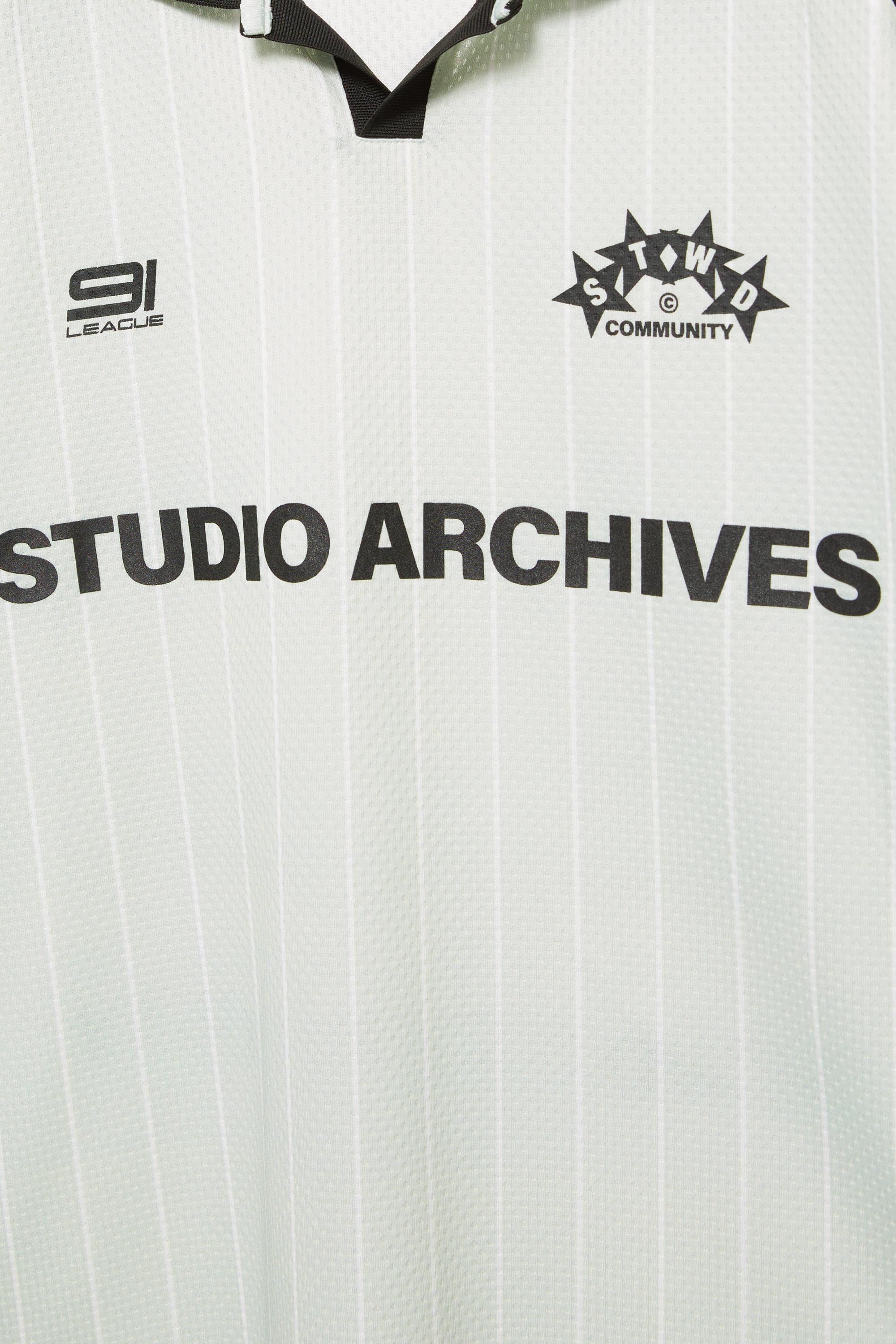 STWD Studio Archives futbol t-shirt'ü - Görsel 4