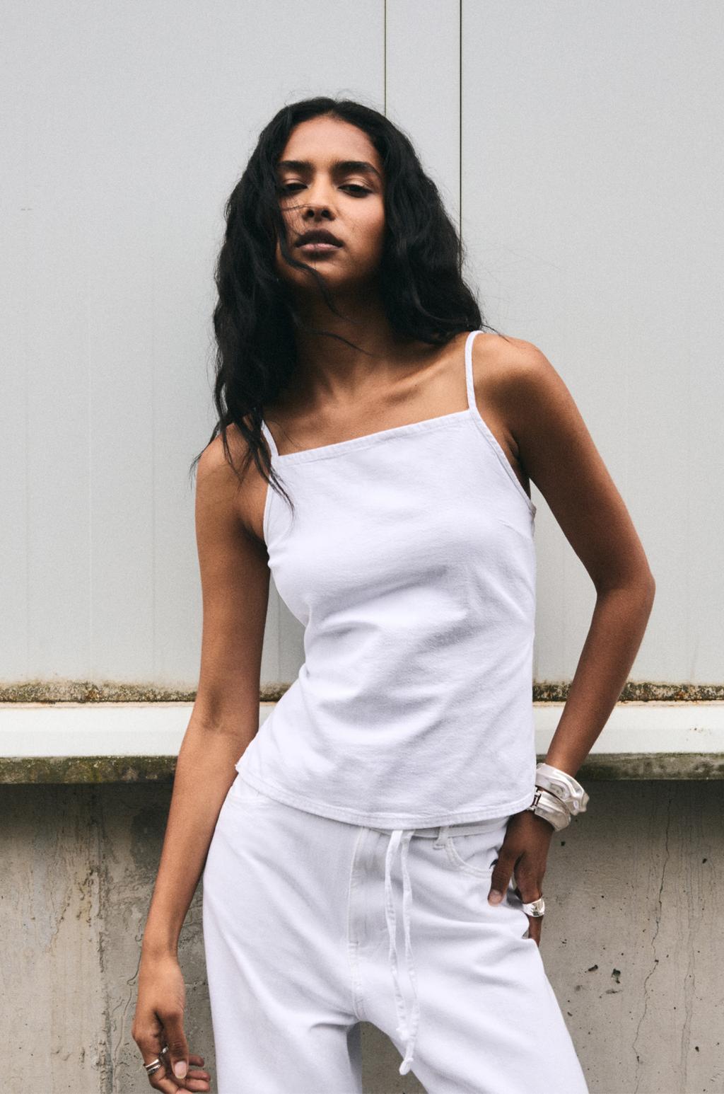 Top met open rug PULL&BEAR