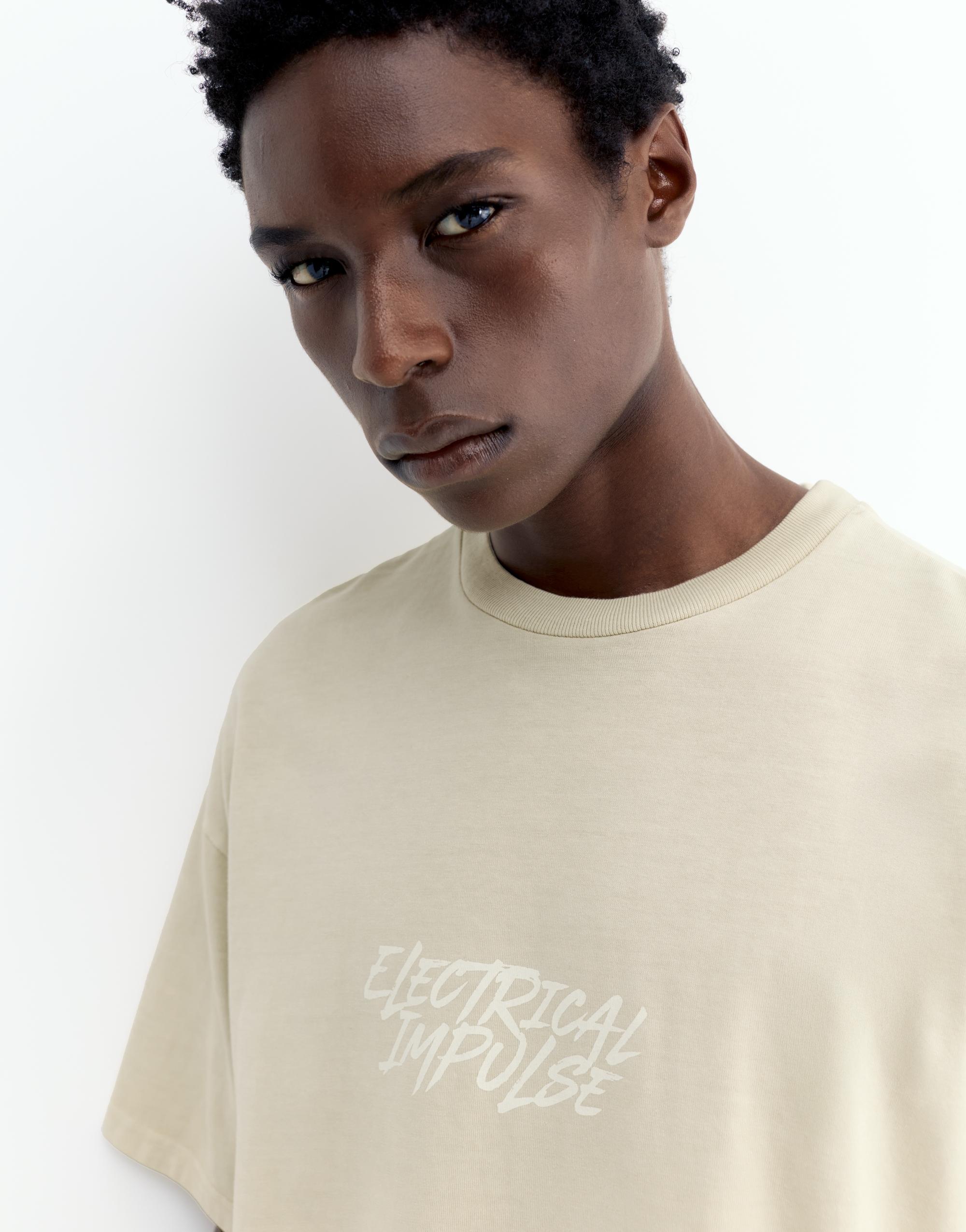 STWD Electrical Impulse T-shirt — Sand