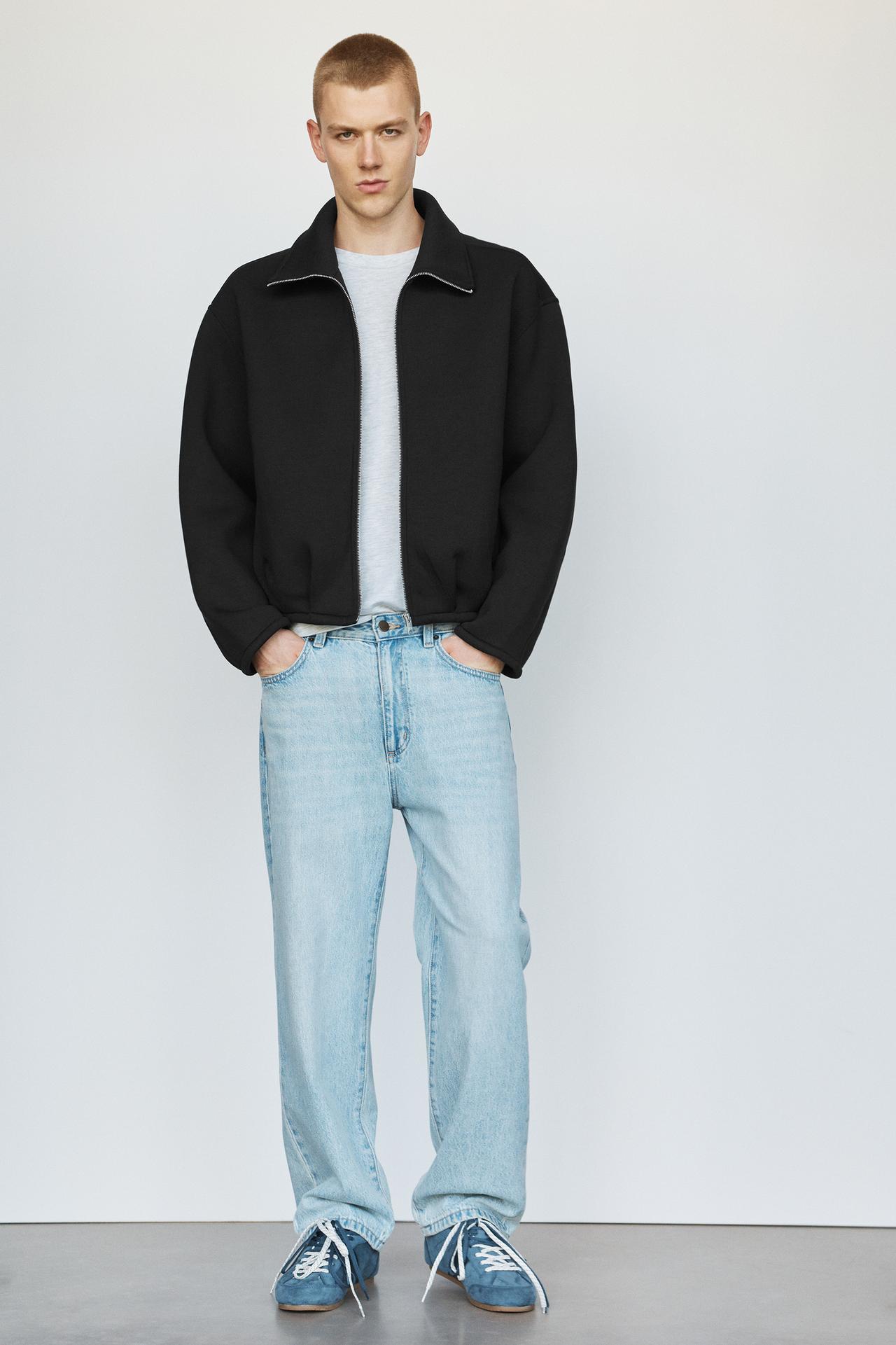 Neoprene balloon jacket — Black