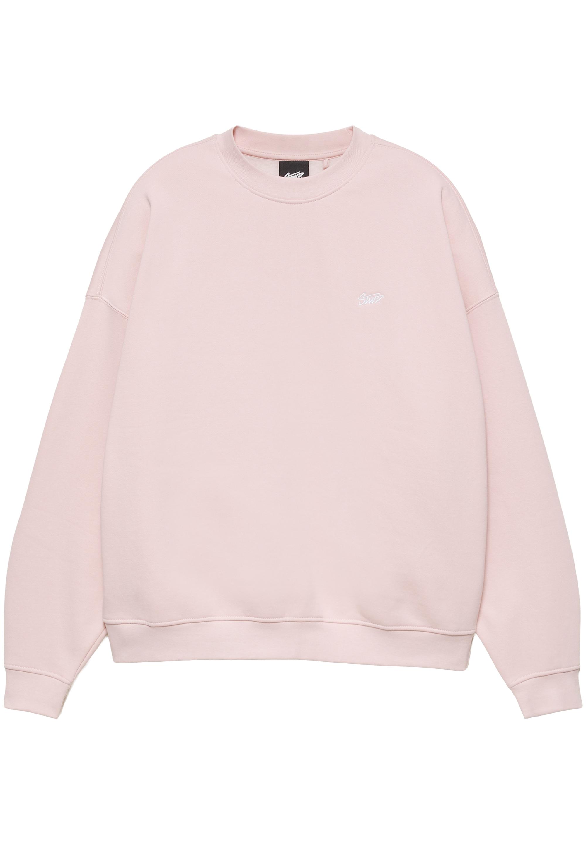 STWD boxy sweatshirt — Pink (alternate view)