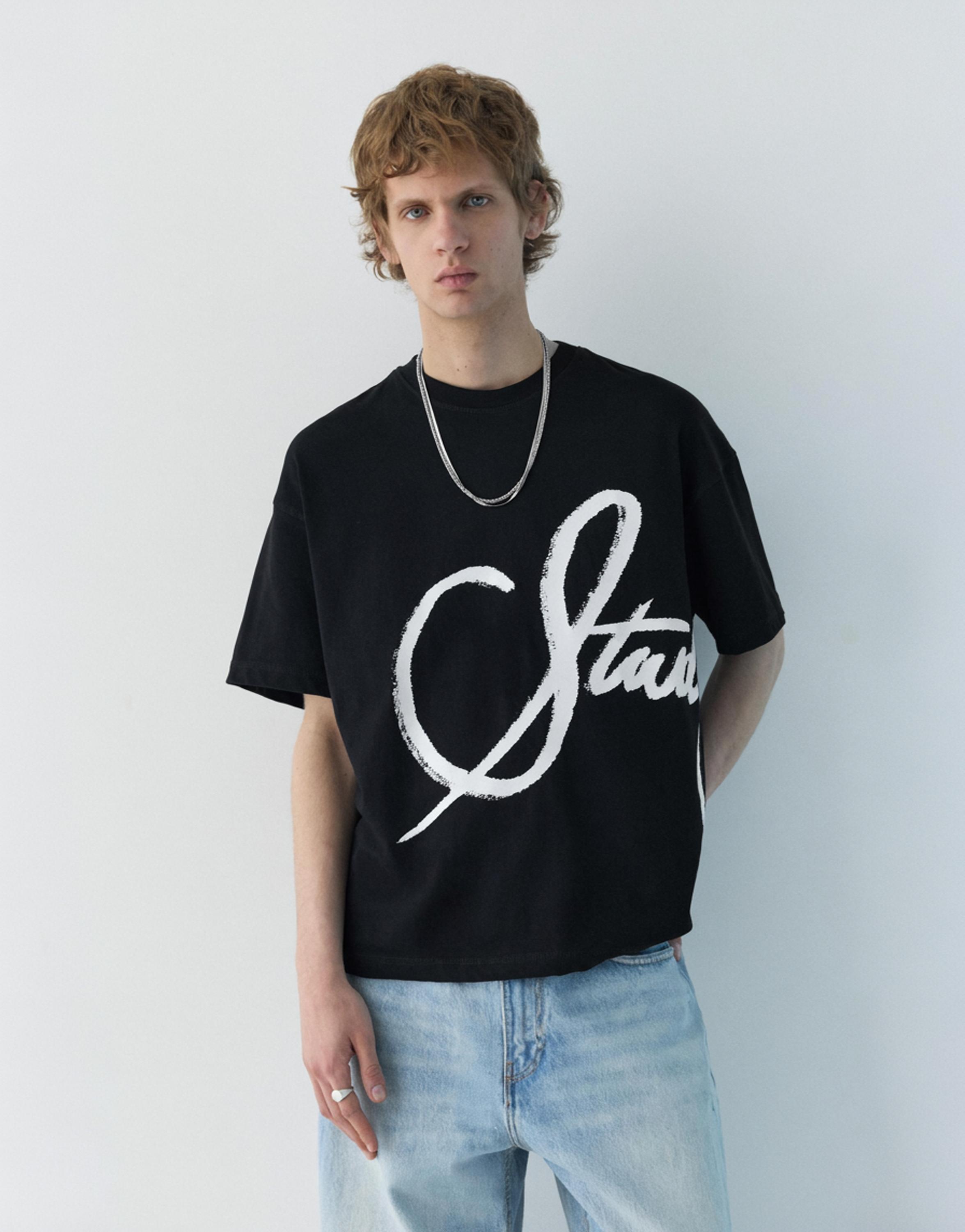 STWD graffiti T-shirt — Black