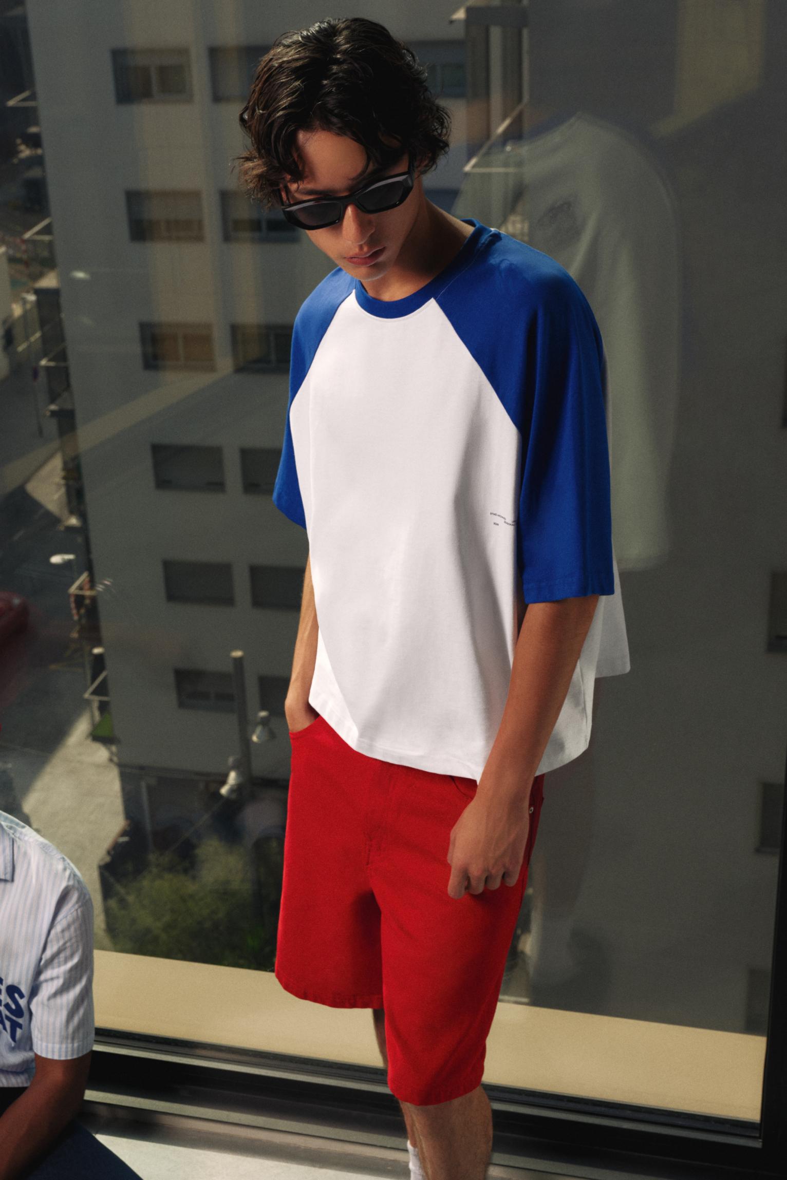 Bermuda Baggy In Denim