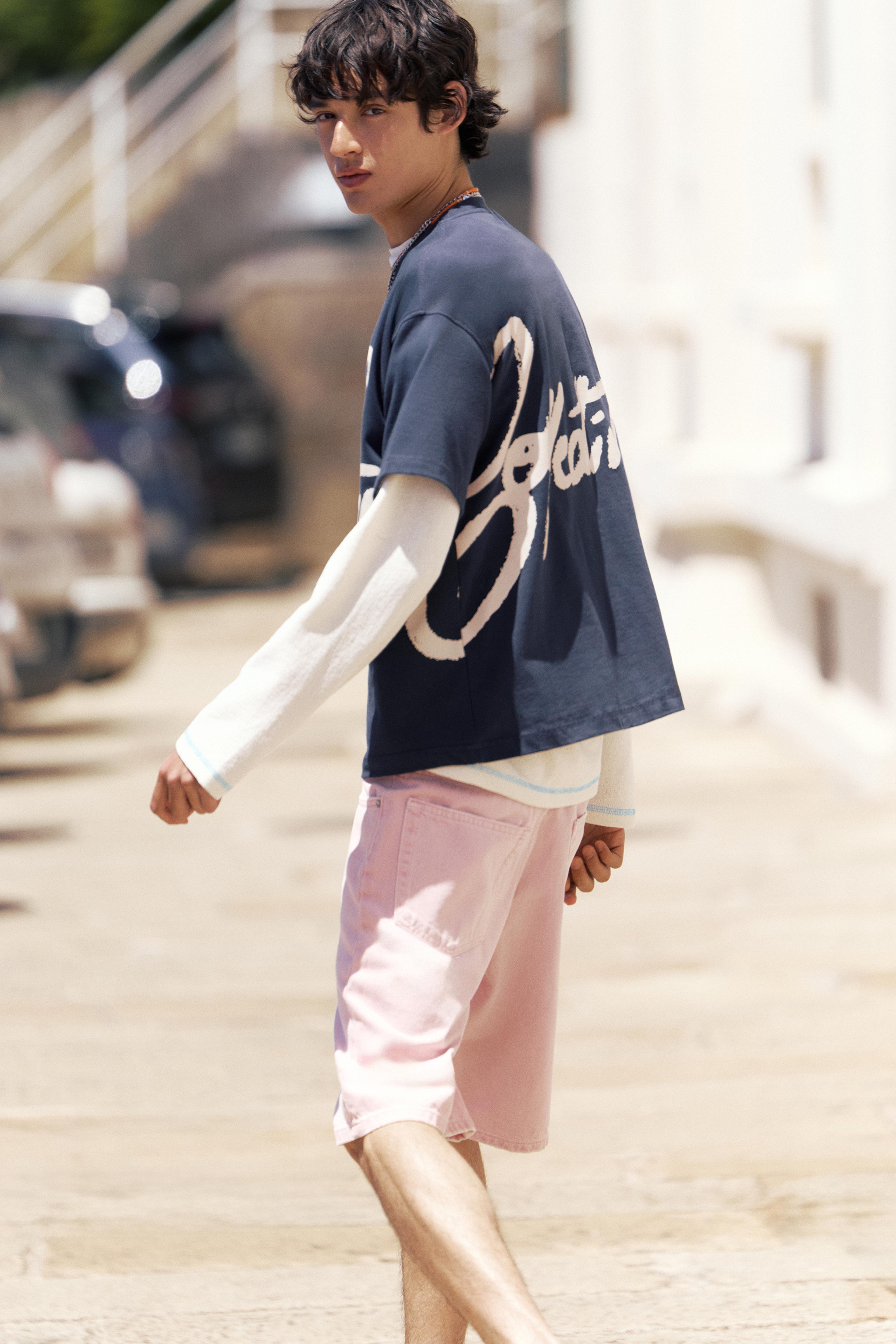 STWD graffiti T-shirt — Blue