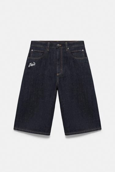 Super baggy jorts — Navy 7