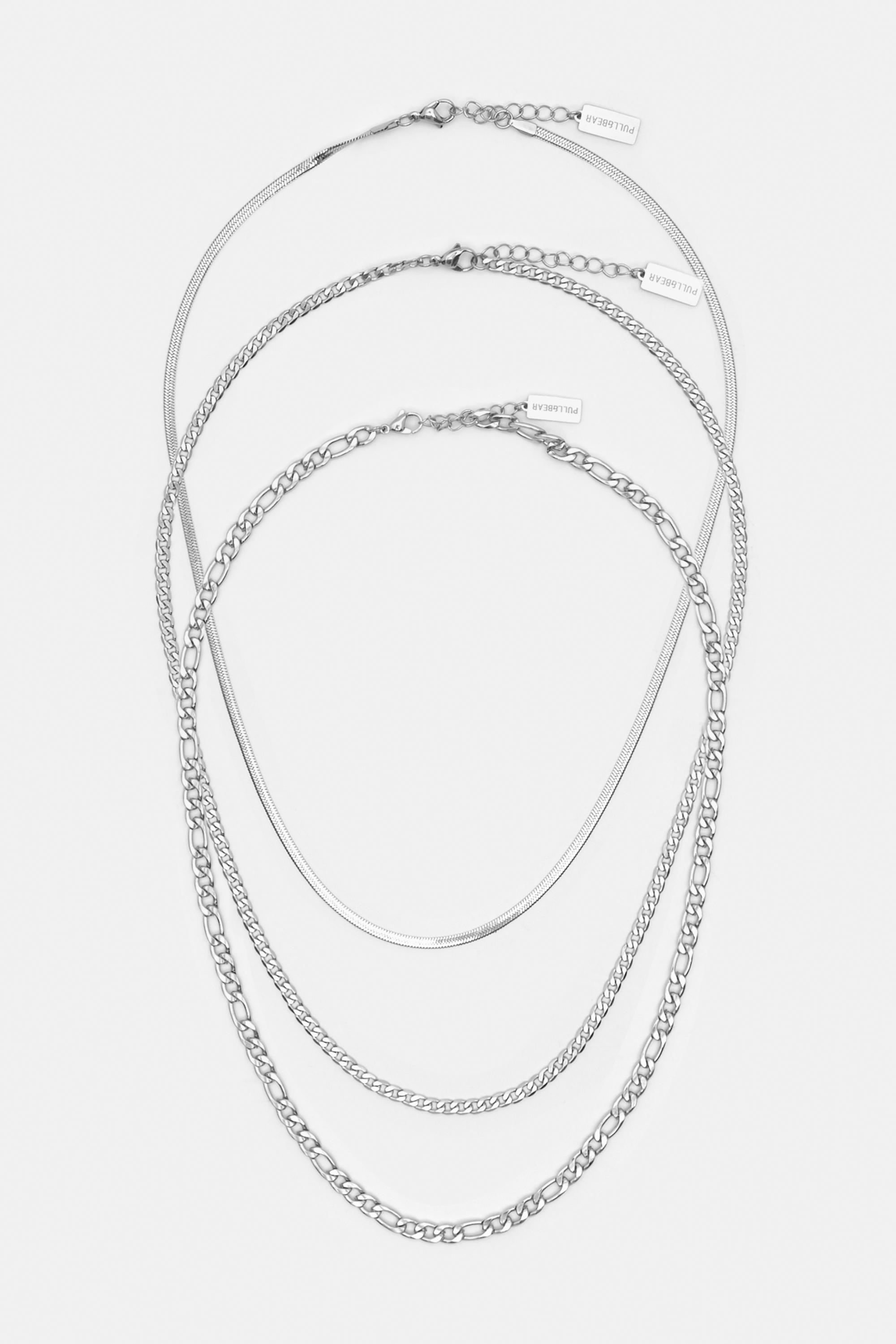 3'lü zincir kolye seti - Görsel 7