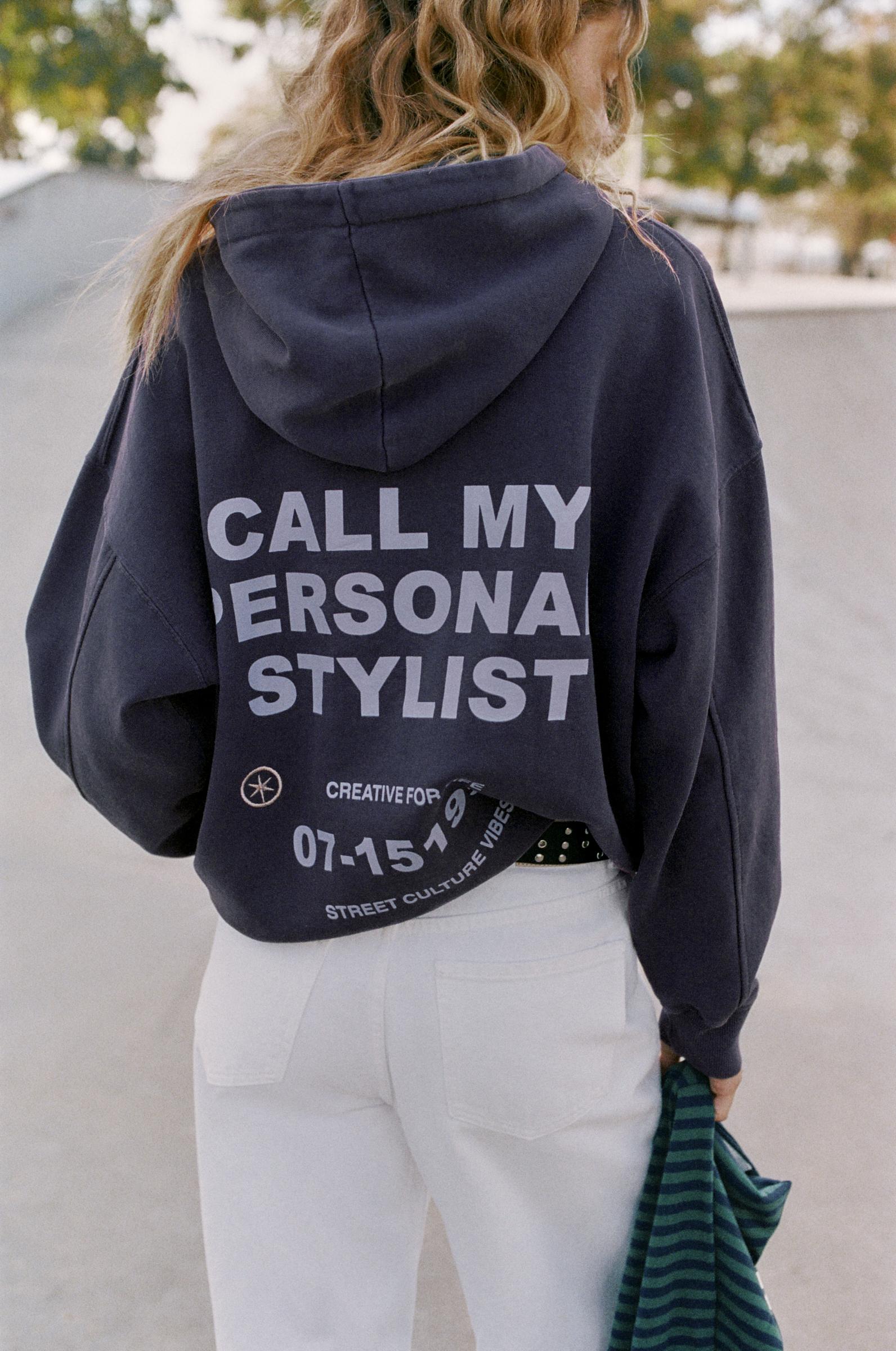 Personal Stylist kapüşonlu sweatshirt - Görsel 17