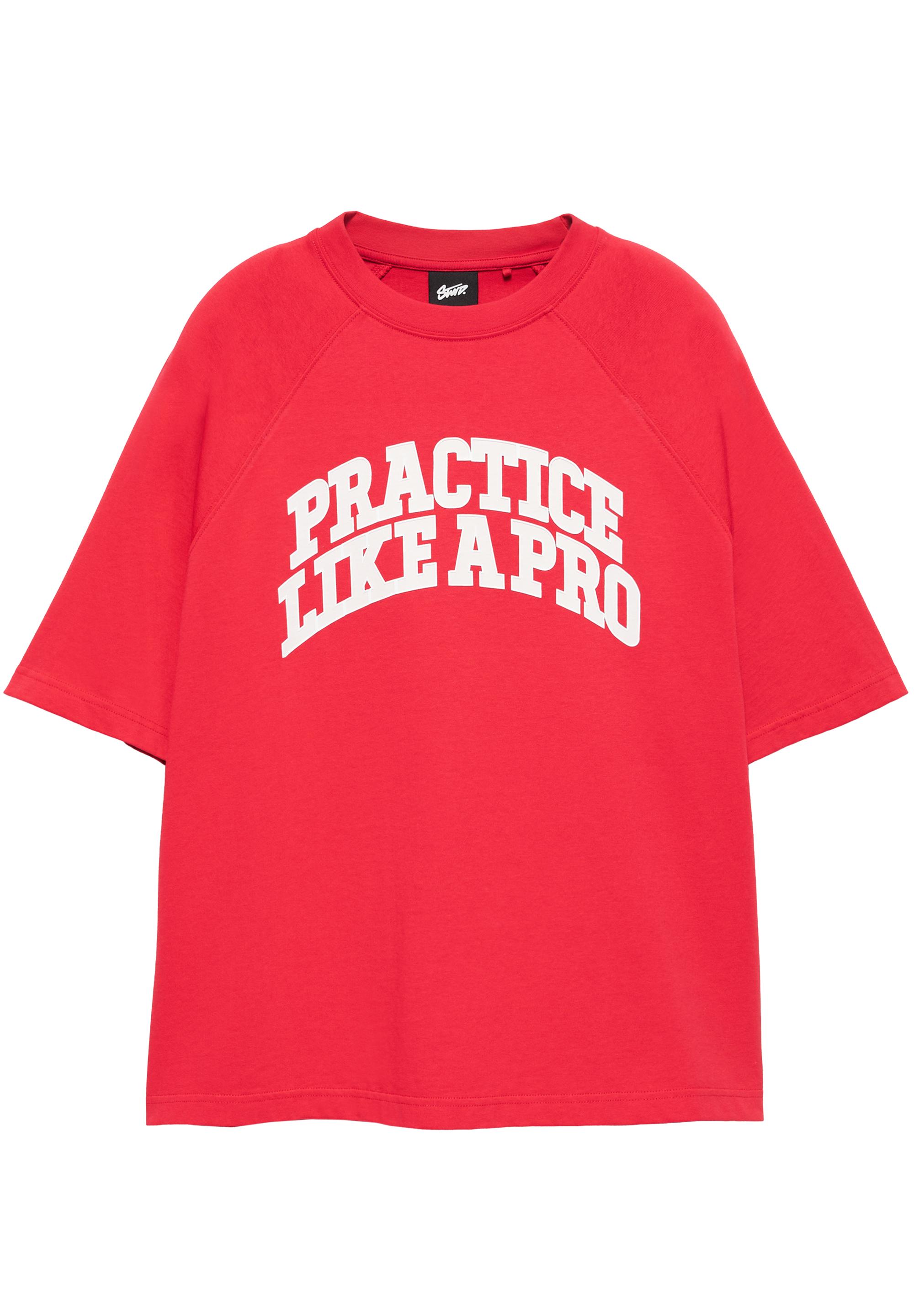 STWD raglan graphic T-shirt — Red