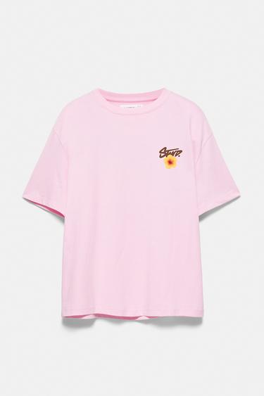 STWD flower T-shirt — Pink 6