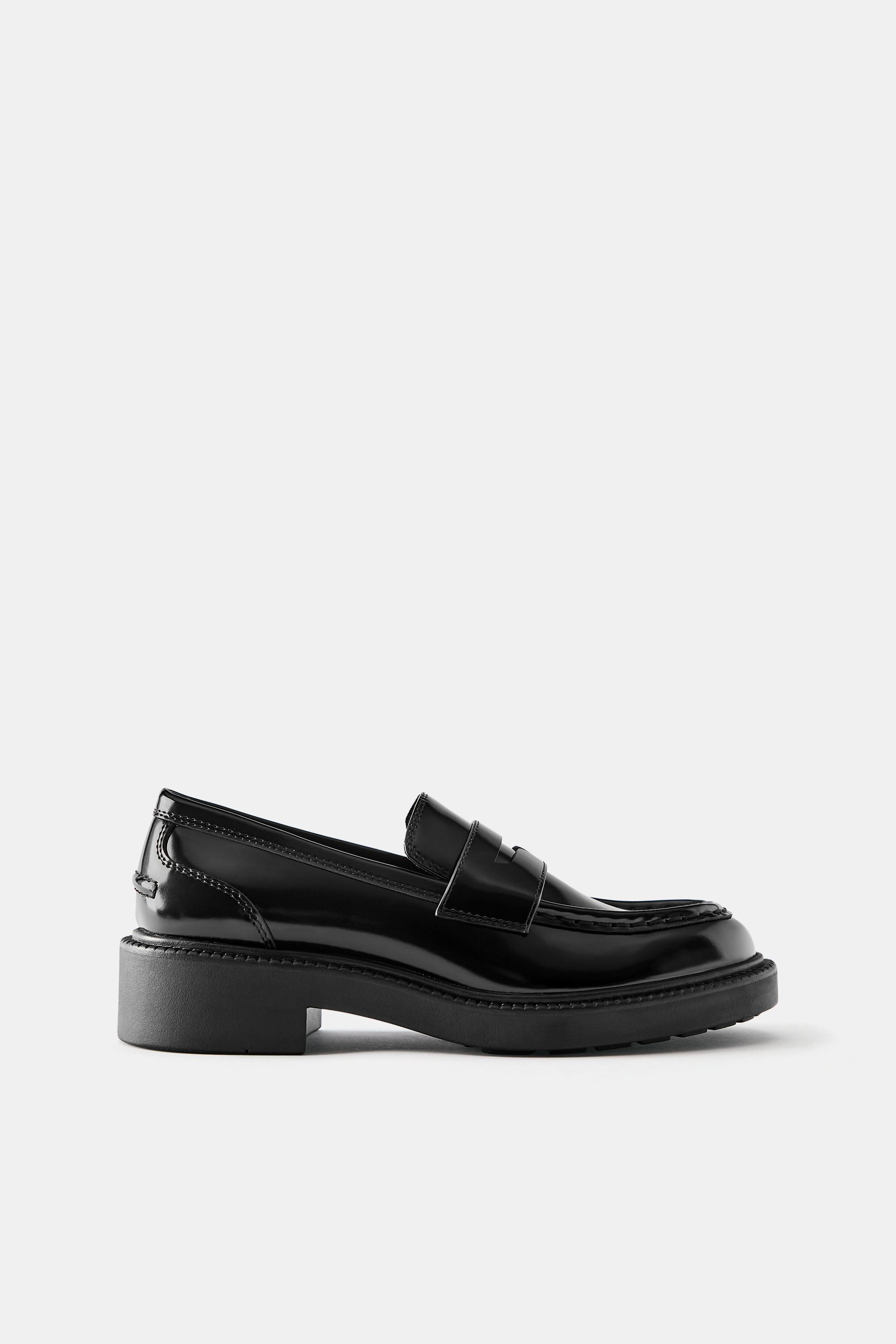 Block loafers — Black