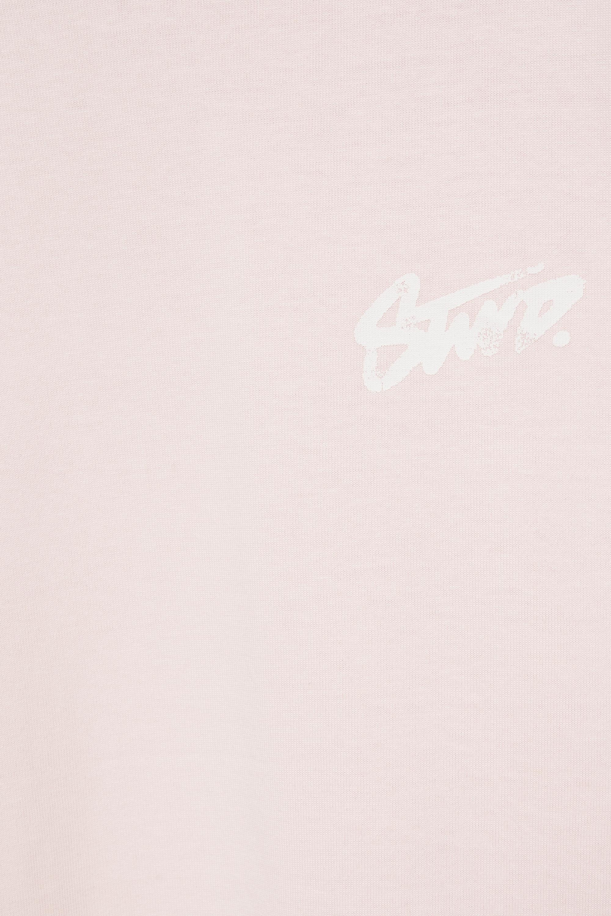 STWD graffiti logo T-shirt — Pink