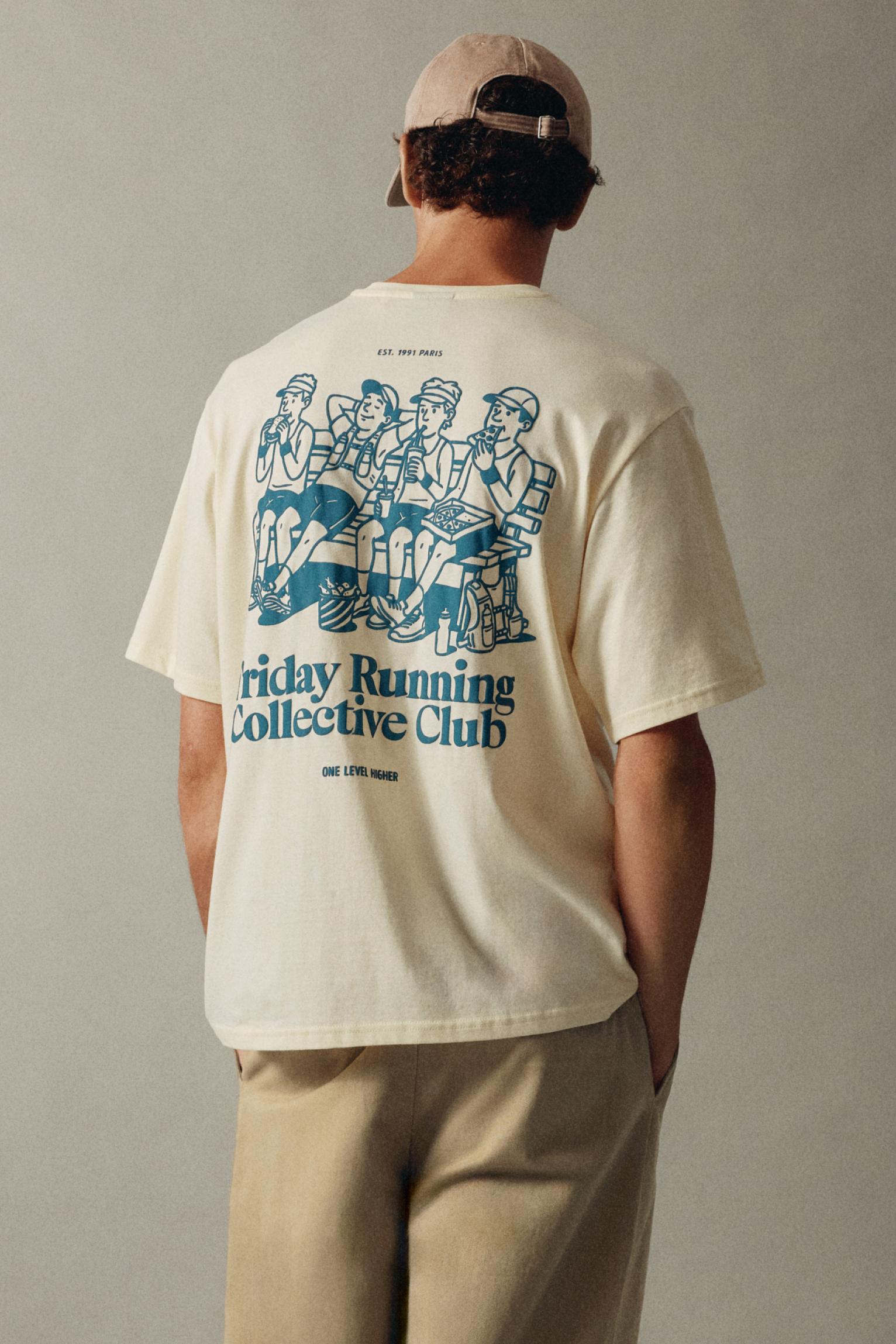 T-Shirt Grafica Friday Running Club