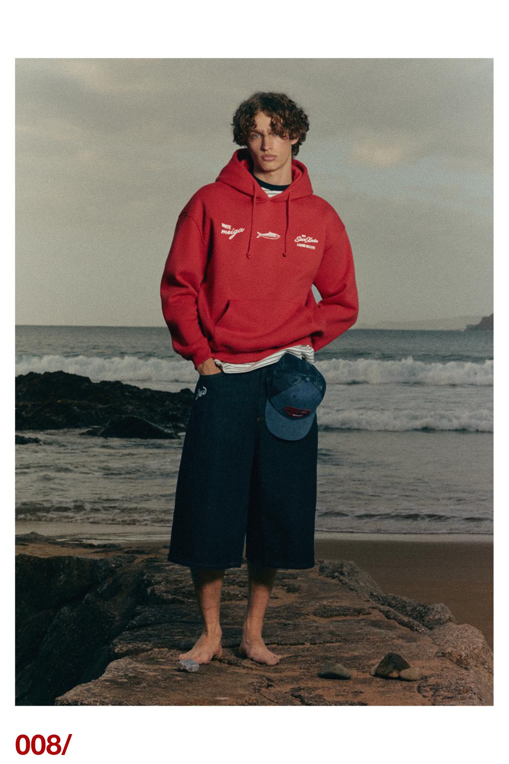San Xoán hoodie — Red