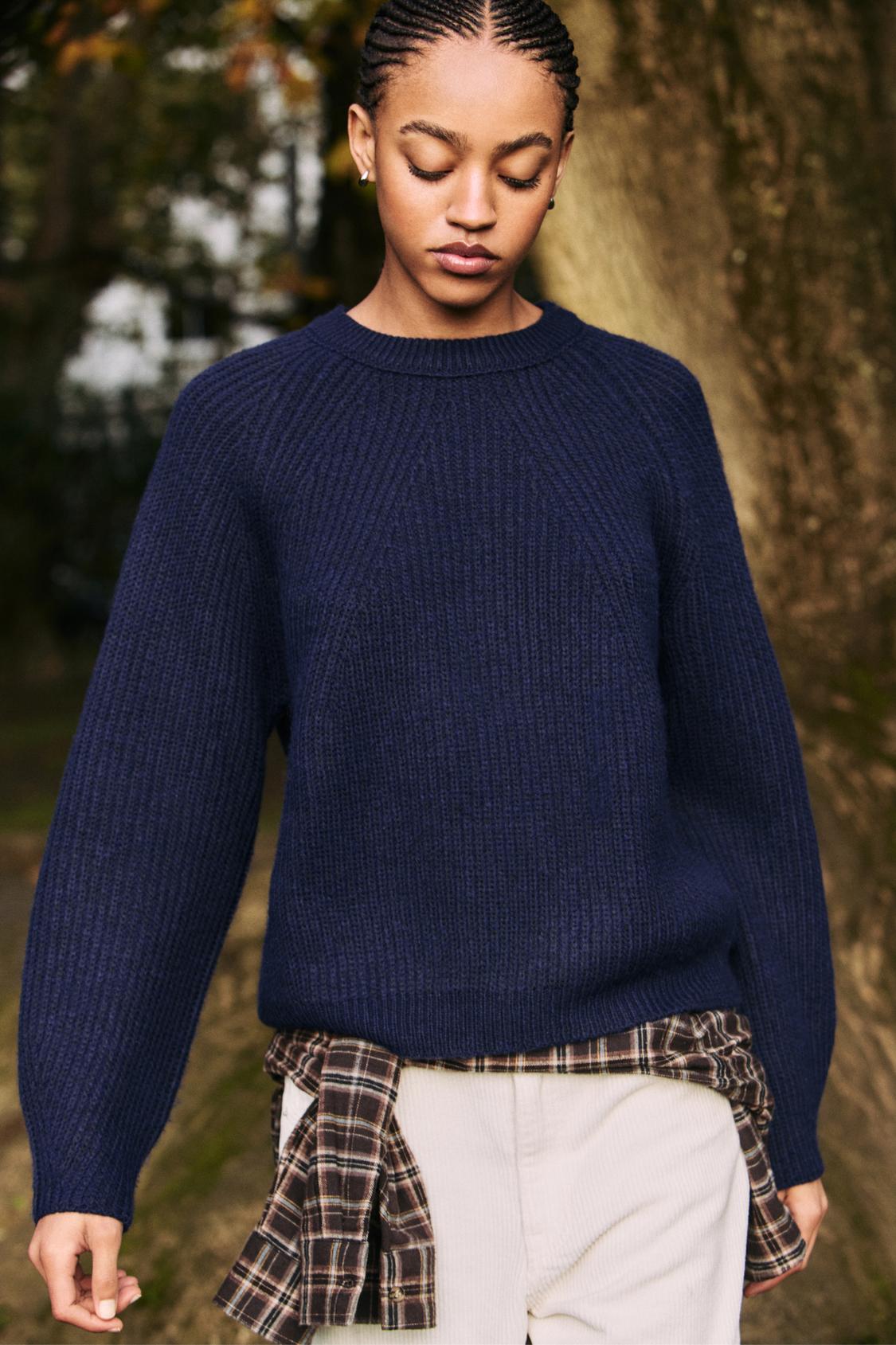 Knit Jumper Pull And Bear Sweater Hoodie Pull&bear Oversize