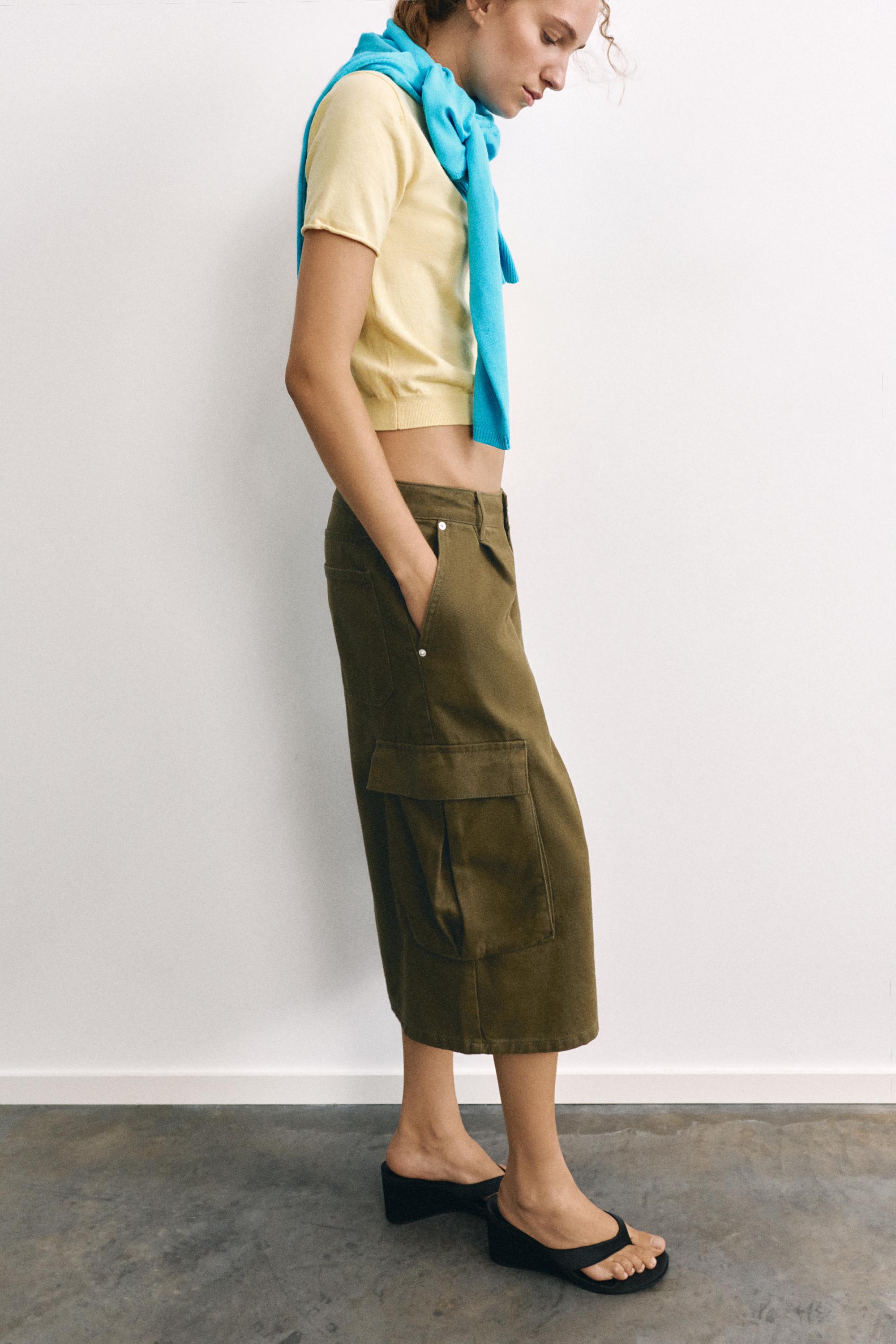 Longline cargo Bermuda shorts — Khaki