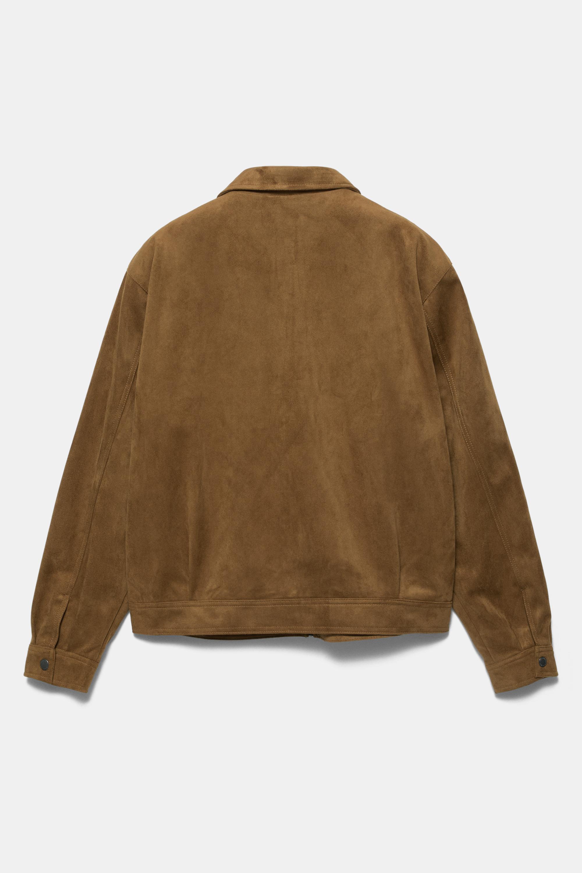 Suni süet ceket - Görsel 33