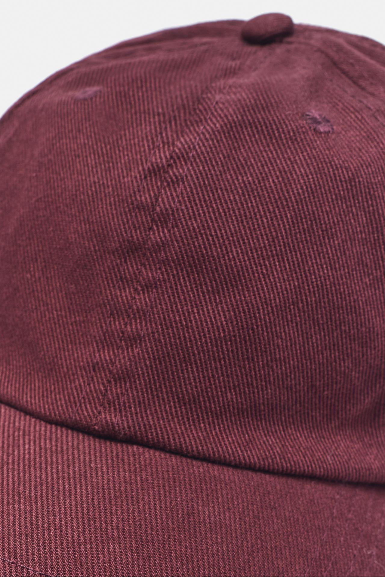 Basic cap — Maroon