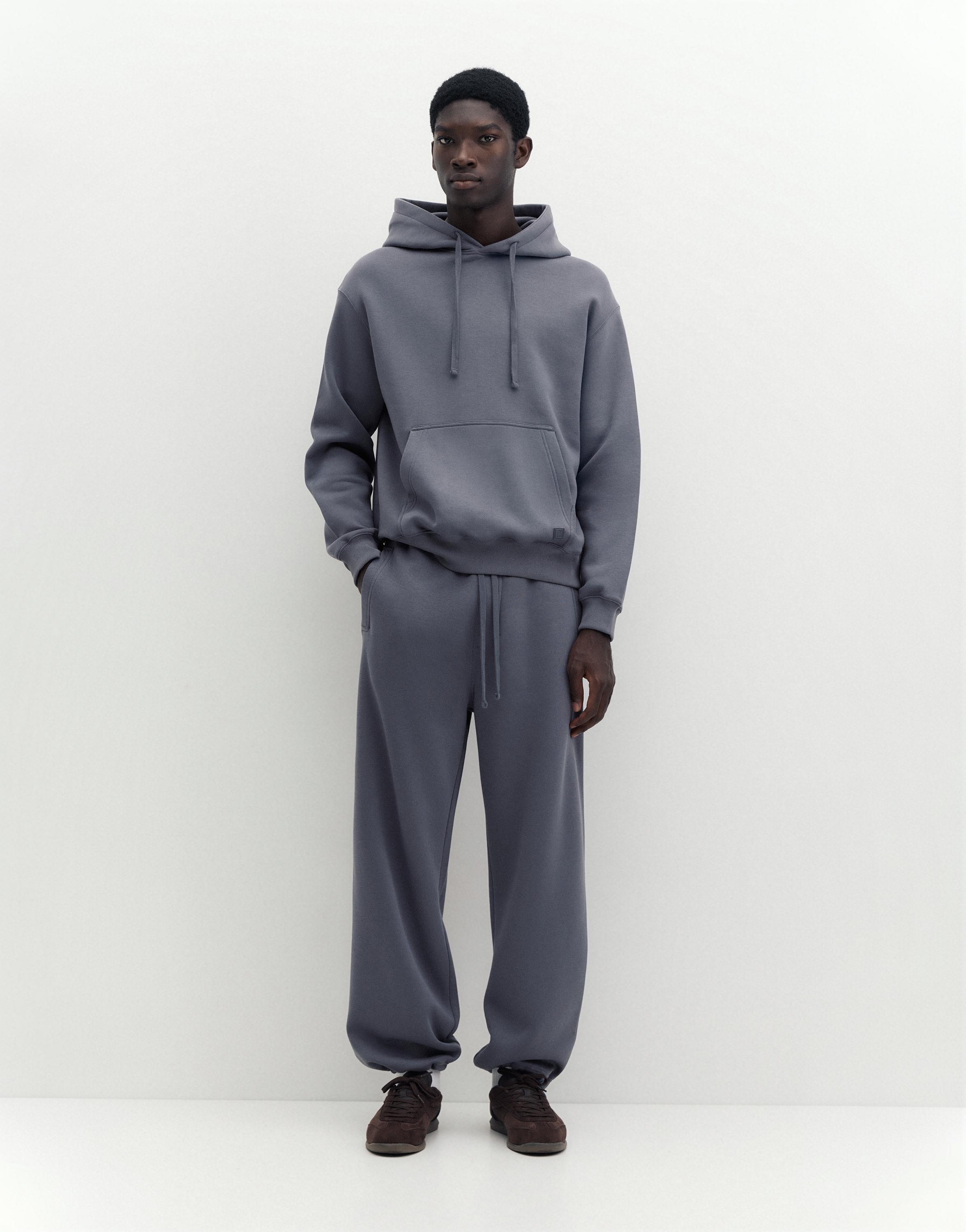 Baggy joggers — Grey blue