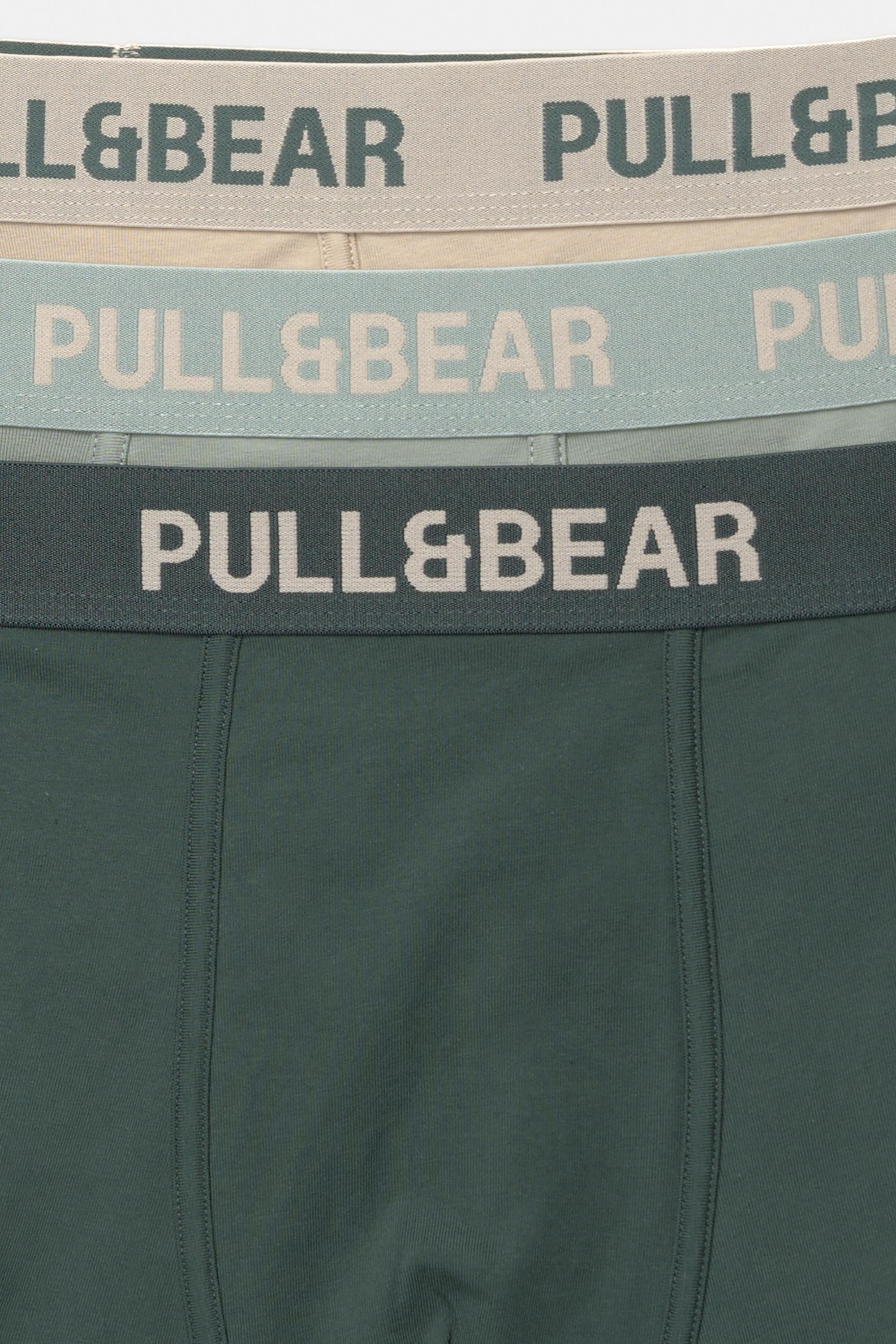 Pack of 3 Pull&Bear logo boxers — Others