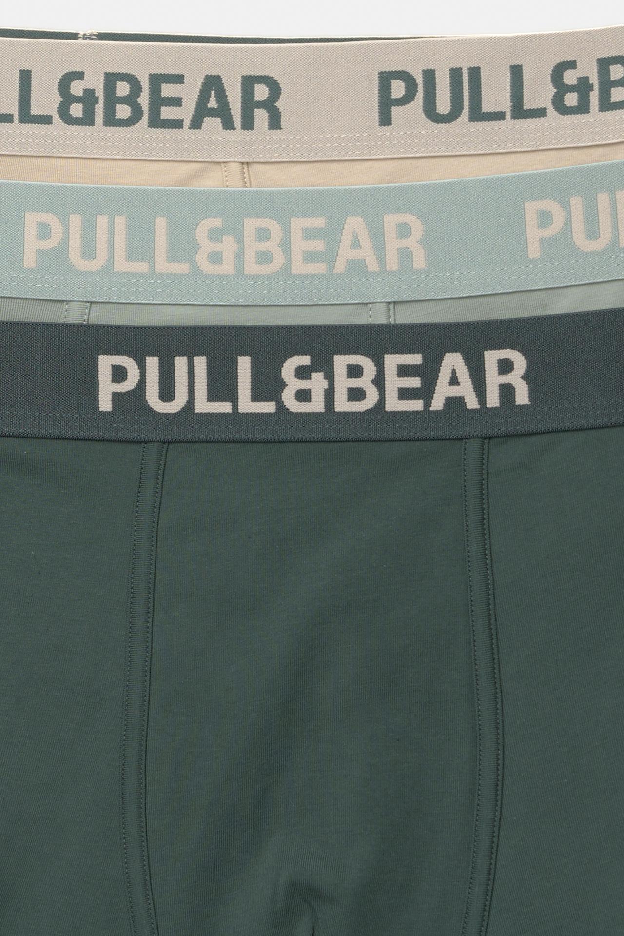 Pack of 3 Pull&Bear logo boxers — Others